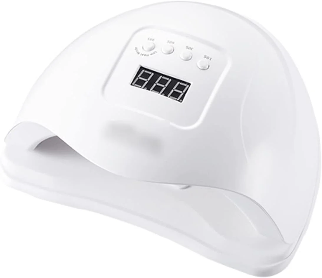 دستگاه خشک کن لاک ناخن، لامپ LED برای انواع ژل ها، 45 عدد لامپ LED، نور خورشید، تایمر 10/30/60/99 ثانیه، مناسب برای طراحی ناخن