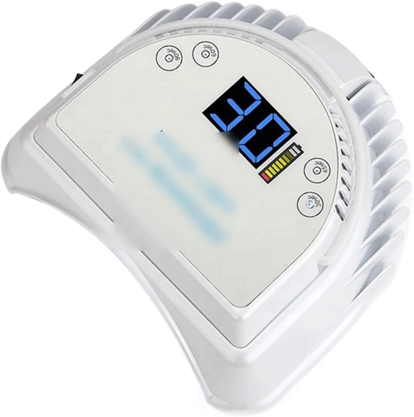 دستگاه خشک کن لاک ناخن، دستگاه لاک خشک کن بی سیم 64 وات با قدرت بالا برای ابزارهای هنری ناخن، خشک کردن لاک ژل 56 وات