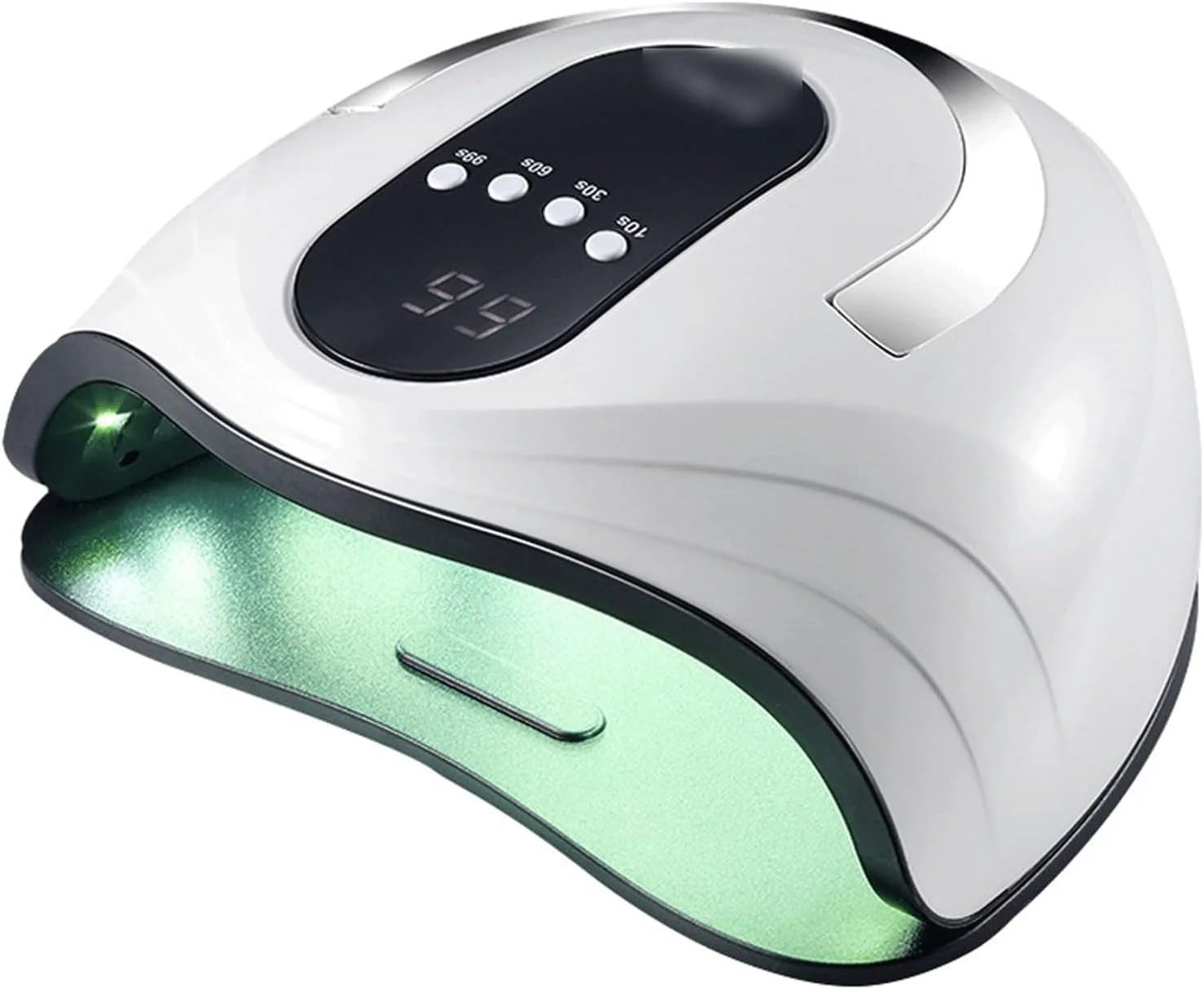 دستگاه خشک کن لاک ناخن، لامپ LED پرقدرت 120 وات، دستگاه خشک کن لاک ژل