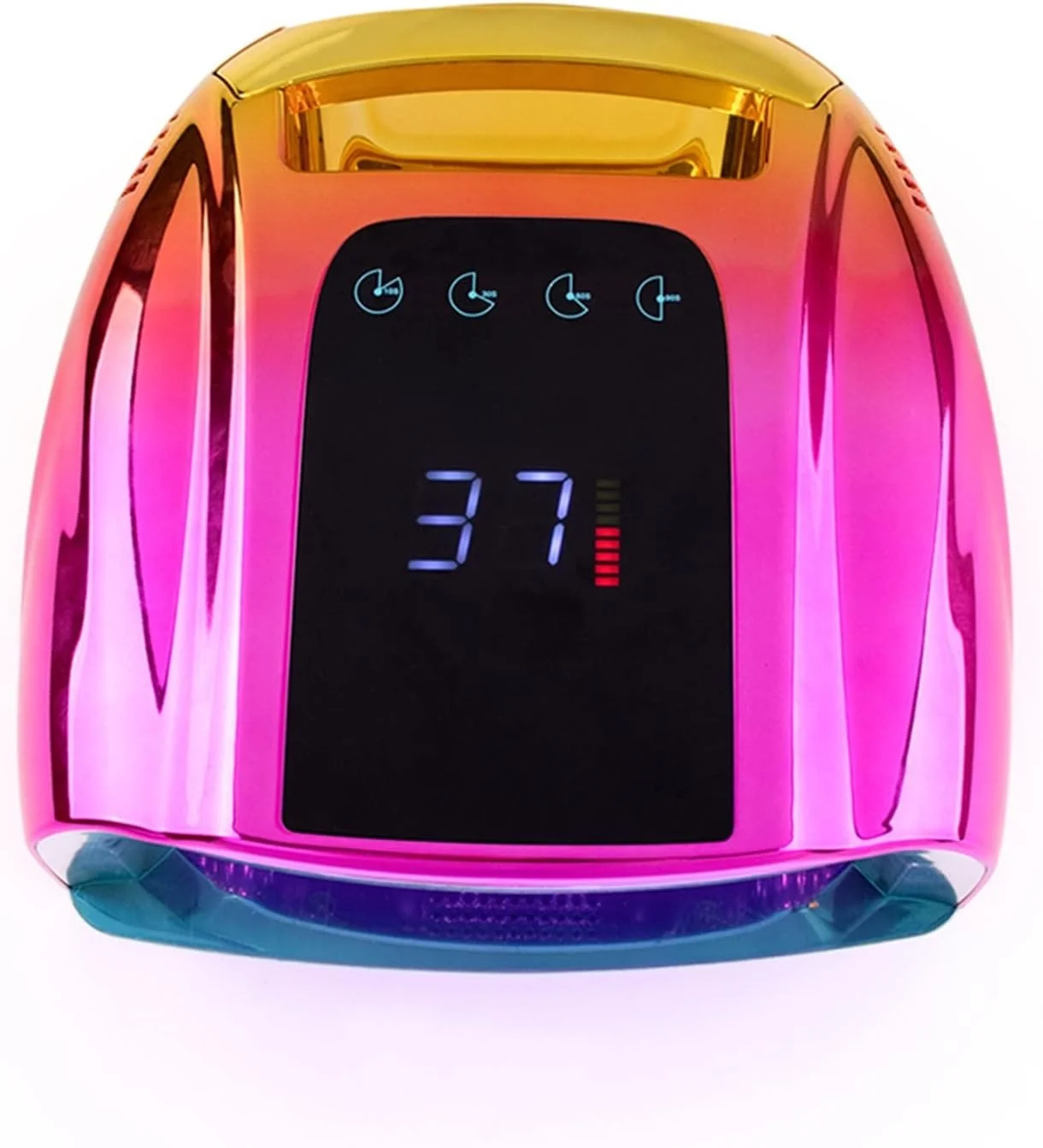 دستگاه خشک کن لاک ناخن، قابل شارژ با دسته، دستگاه خشک کن لاک ژل بی سیم، چراغ LED برای ناخن