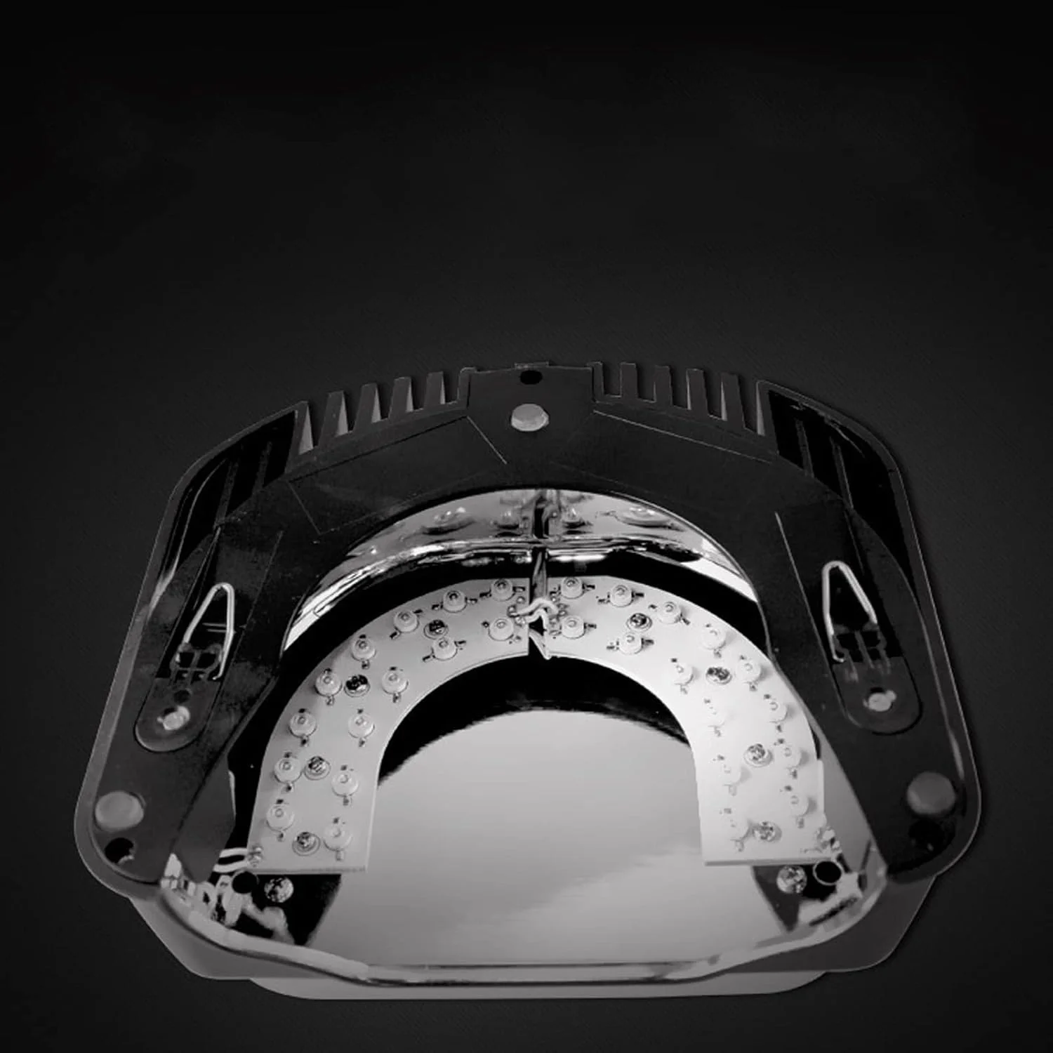 دستگاه خشک کن لاک ناخن 72 وات با حسگر حرکتی اتوماتیک، دستگاه حرفه ای خشک کننده سریع ناخن (رنگ: 2)