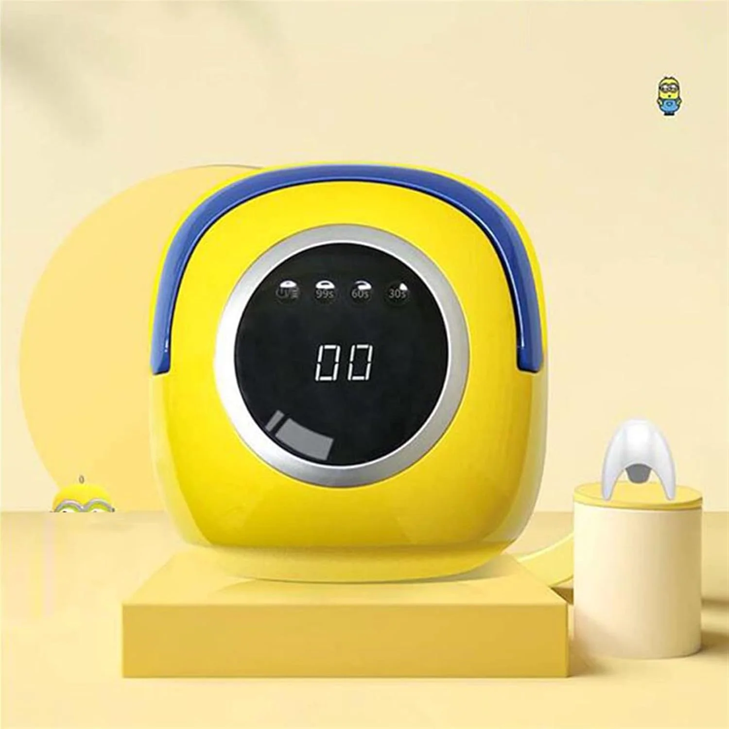 دستگاه خشک کن لاک ناخن 72 وات مدل S40، دستگاه مانیکور بی سیم قابل شارژ، چراغ LED برای ناخن، دستگاه LED بی سیم