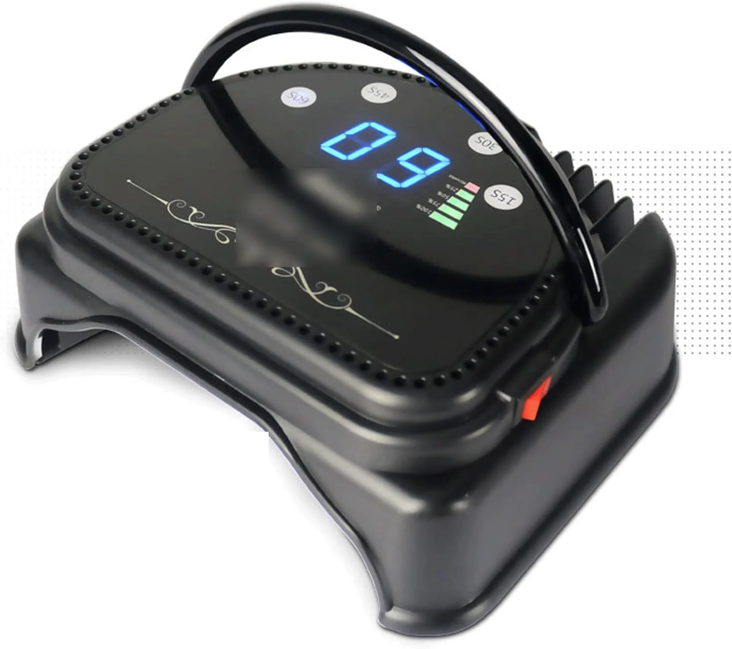 دستگاه خشک کن لاک ناخن 72 وات با حسگر حرکتی اتوماتیک، دستگاه حرفه ای خشک کننده سریع ناخن (رنگ: 2)