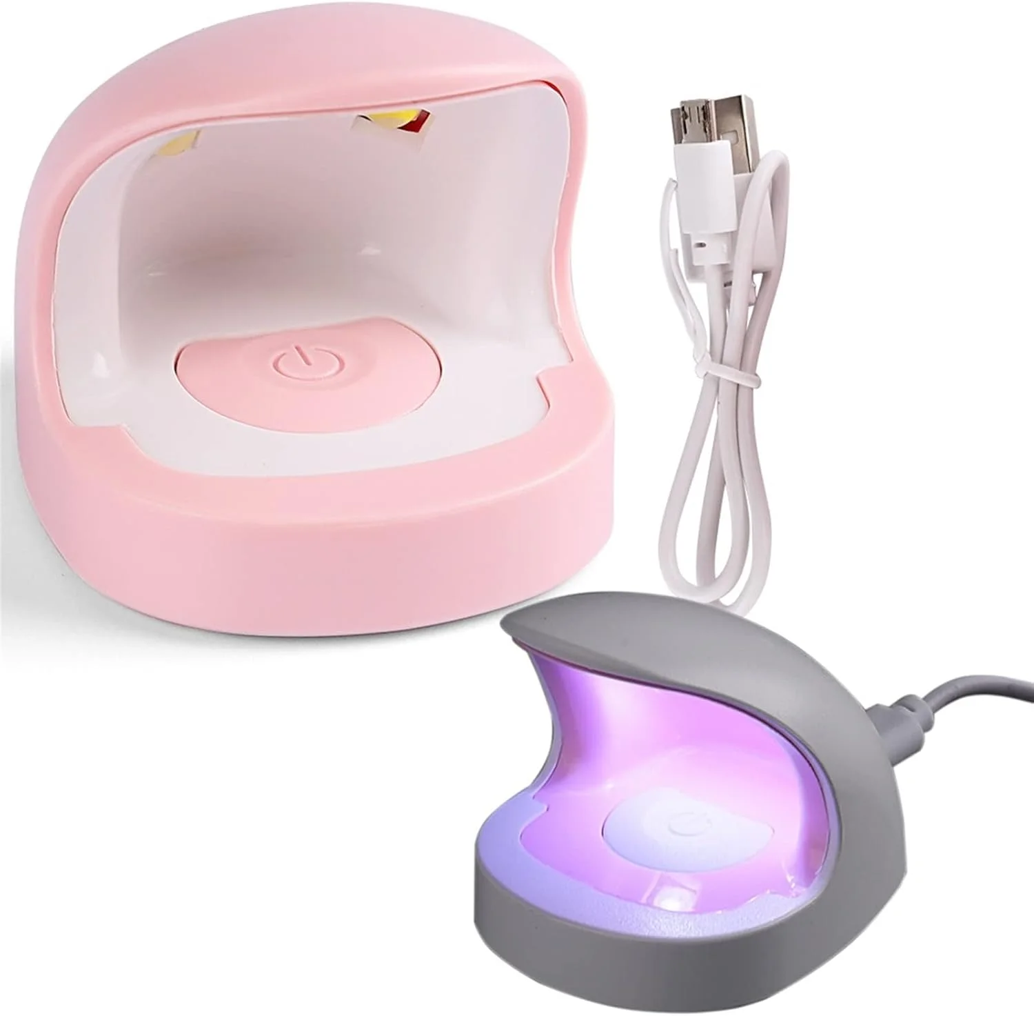 دستگاه خشک کن لاک ناخن 6 وات LED با رابط USB کوچک، قابل حمل، مناسب برای خشک کردن لاک ژل