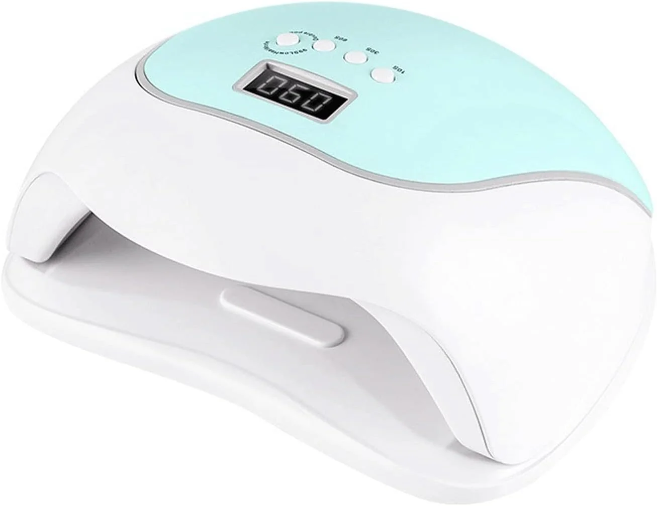 دستگاه خشک کن لاک ناخن LED با توان 128 وات، دارای 36 لامپ LED، مناسب برای خشک کردن انواع لاک ژل، ابزار و تجهیزات حرفه ای