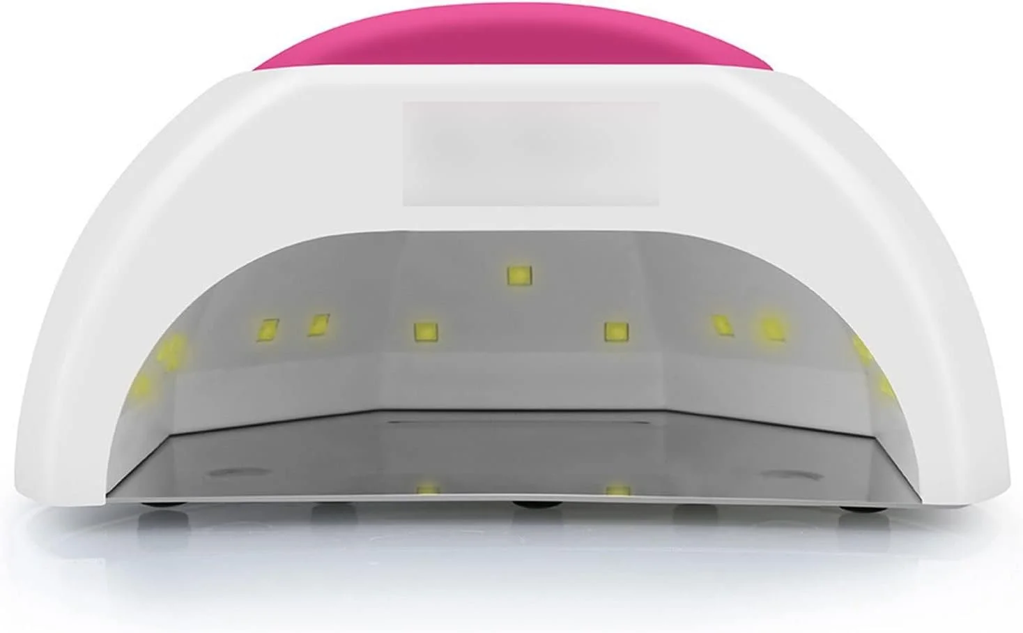 دستگاه خشک کن لاک ناخن 48 وات LED به همراه پد سیلیکونی رز