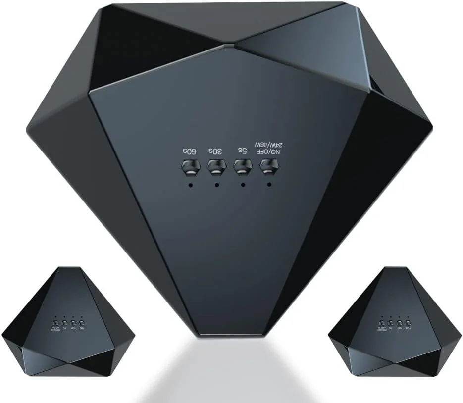 دستگاه خشک کن لاک ناخن، لامپ ال ای دی یو وی برای خشک کردن انواع لاک ژل با حسگر حرکتی، مناسب مانیکور پدیکور، هدیه سالن