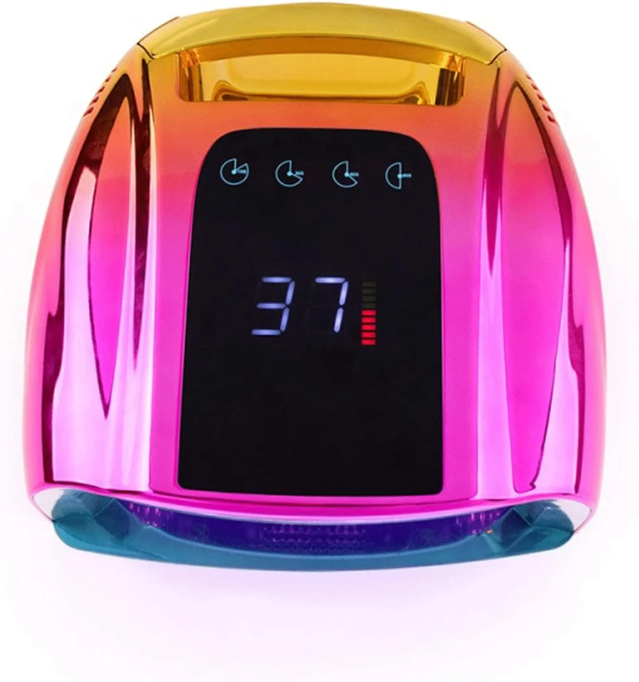 چراغ ناخن، چراغ ناخن قابل شارژ 96 واتی بی سیم با توان بالا، دستگاه خشک کن ژل ناخن حرفه ای، تجهیزات خشک کردن ناخن