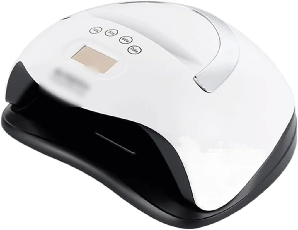 دستگاه خشک کن لاک ناخن، 72 وات، 36 LED، دارای نگهدارنده تلفن، خشک کننده سریع LED، تایمر 10S/30S/60S/99S، حسگر