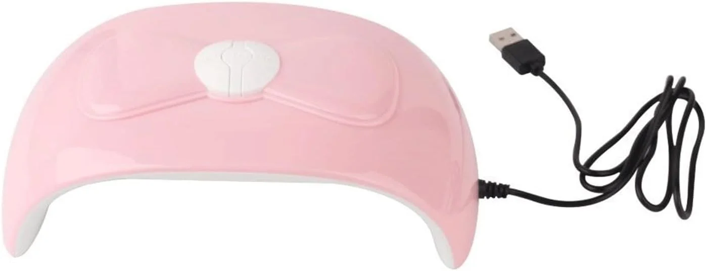 چراغ ناخن، حمل سریع، دارای 18 لامپ با منبع دوگانه، چراغ خشک کننده ناخن، مناسب برای مانیکور