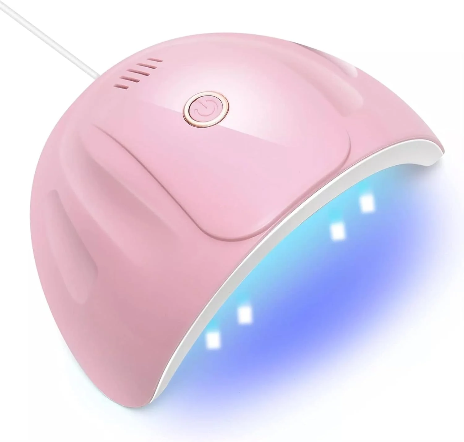 دستگاه خشک کن لاک ناخن LED، مناسب برای خشک کردن انواع لاک ژل، شارژ USB، تجهیزات حرفه ای مانیکور