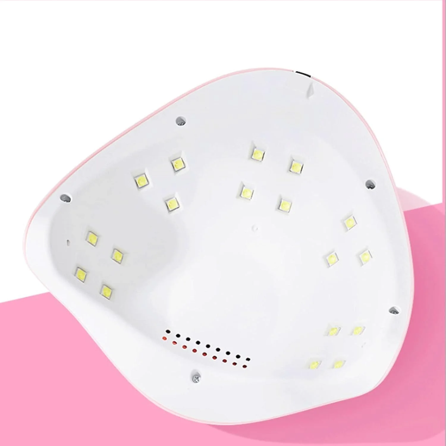 دستگاه خشک کن لاک ناخن، 72 وات/36 وات، 36/182 عدد لامپ LED برای ابزار طراحی ناخن، نمایشگر LCD، تایمر 10/30/60/99 ثانیه