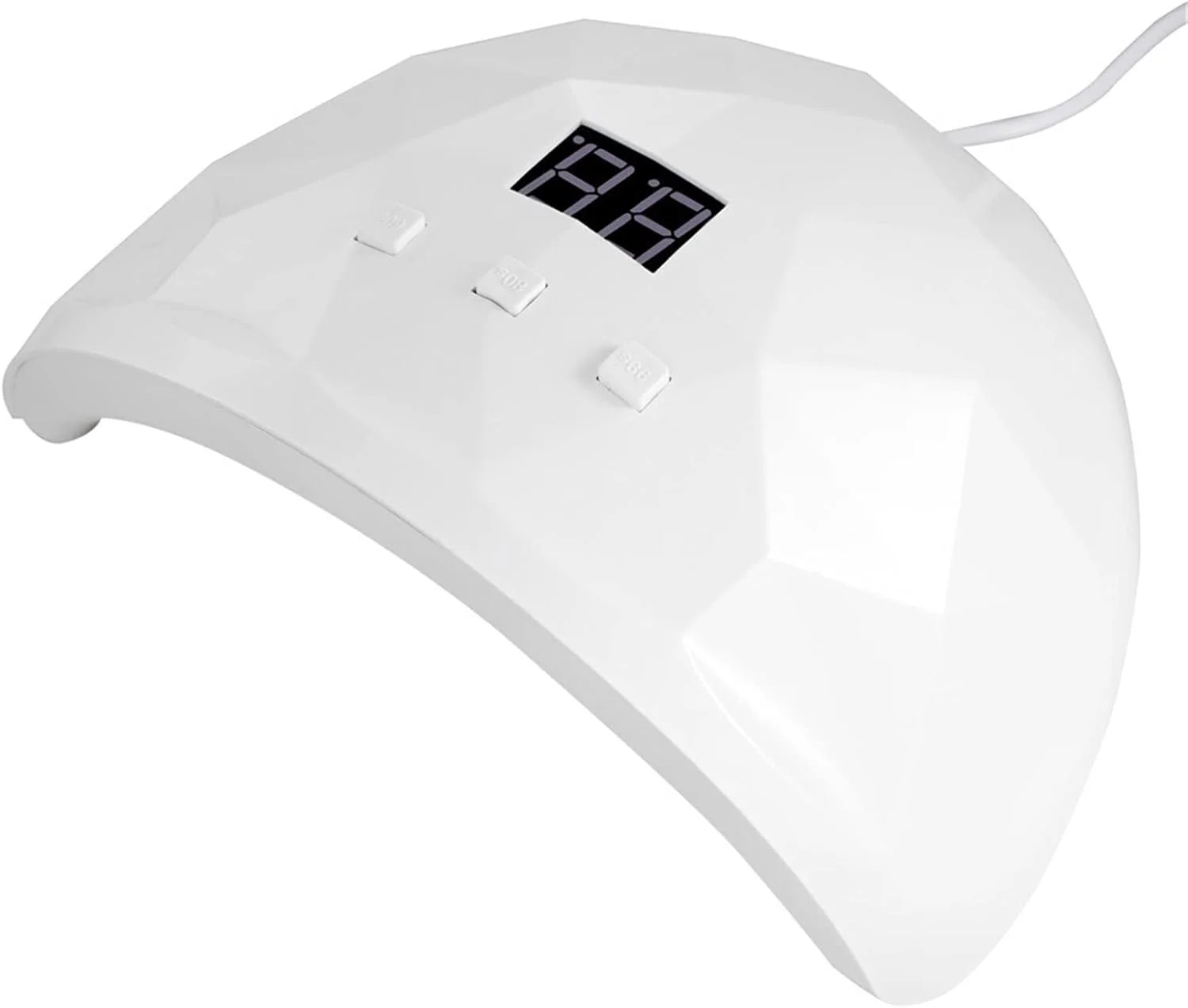 دستگاه خشک کن لاک ناخن 88 وات، مناسب برای خشک کردن لاک ژل، دارای 18 LED، سنسور اتوماتیک، تایمر 60، 80 و 99 ثانیه، ابزار طراحی ناخن