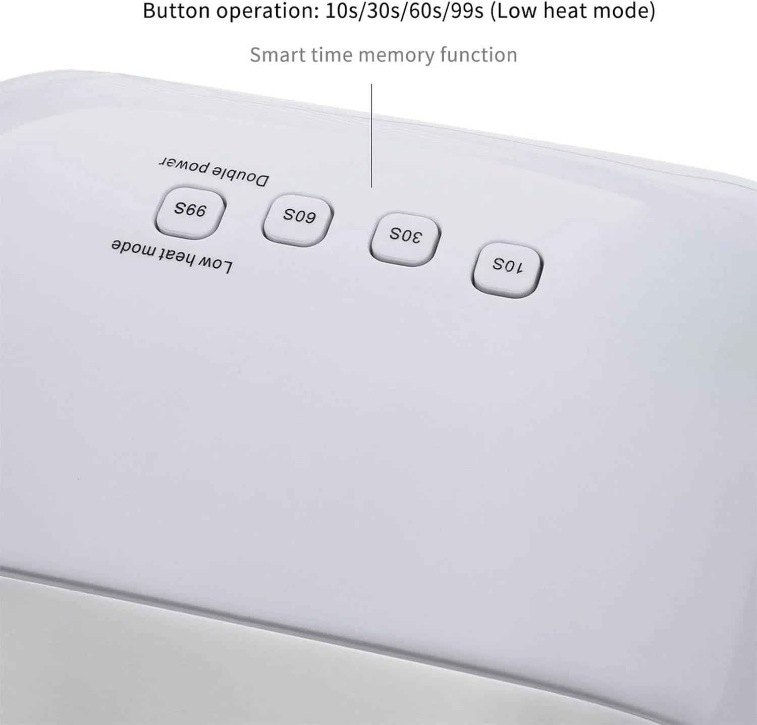 دستگاه خشک کن لاک ناخن، لامپ ناخن با تایمر هوشمند، سنسور خودکار، ابزار مانیکور