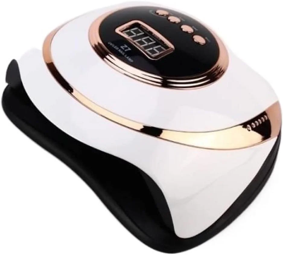 دستگاه خشک کن لاک ناخن 180 وات LED با 57 لامپ LED و تایمر و سنسور اتوماتیک، ابزار مانیکور