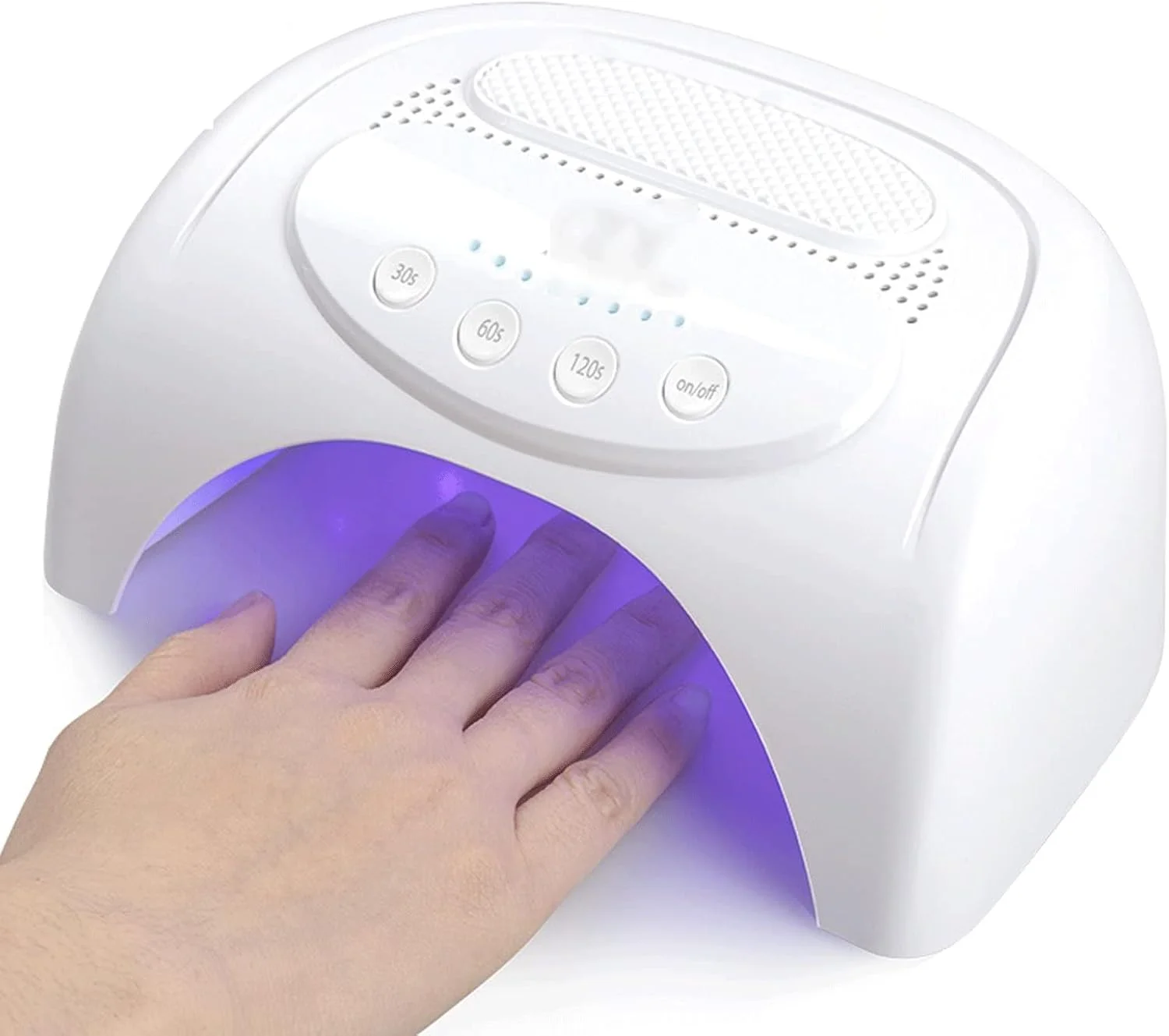 دستگاه خشک کن لاک ناخن LED، 48 وات، مناسب برای هنر ناخن، خشک کردن سریع لاک ژل با پد خشک کن ناخن برای تجهیزات هنر ناخن