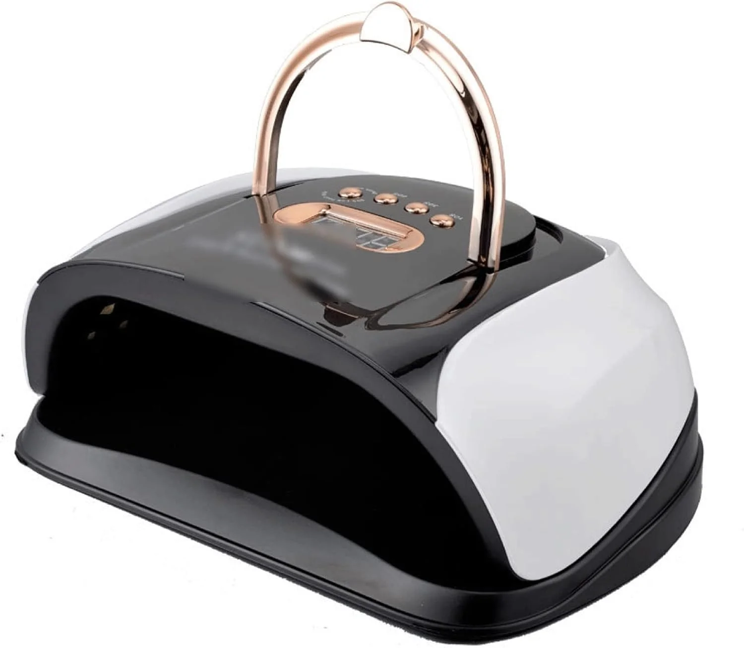 دستگاه خشک کن لاک ناخن، دستگاه لاک خشک کن قوی با سنسور هوشمند، 4 تایمر، چراغ LED حرفه ای پدیکور (رنگ: 1)