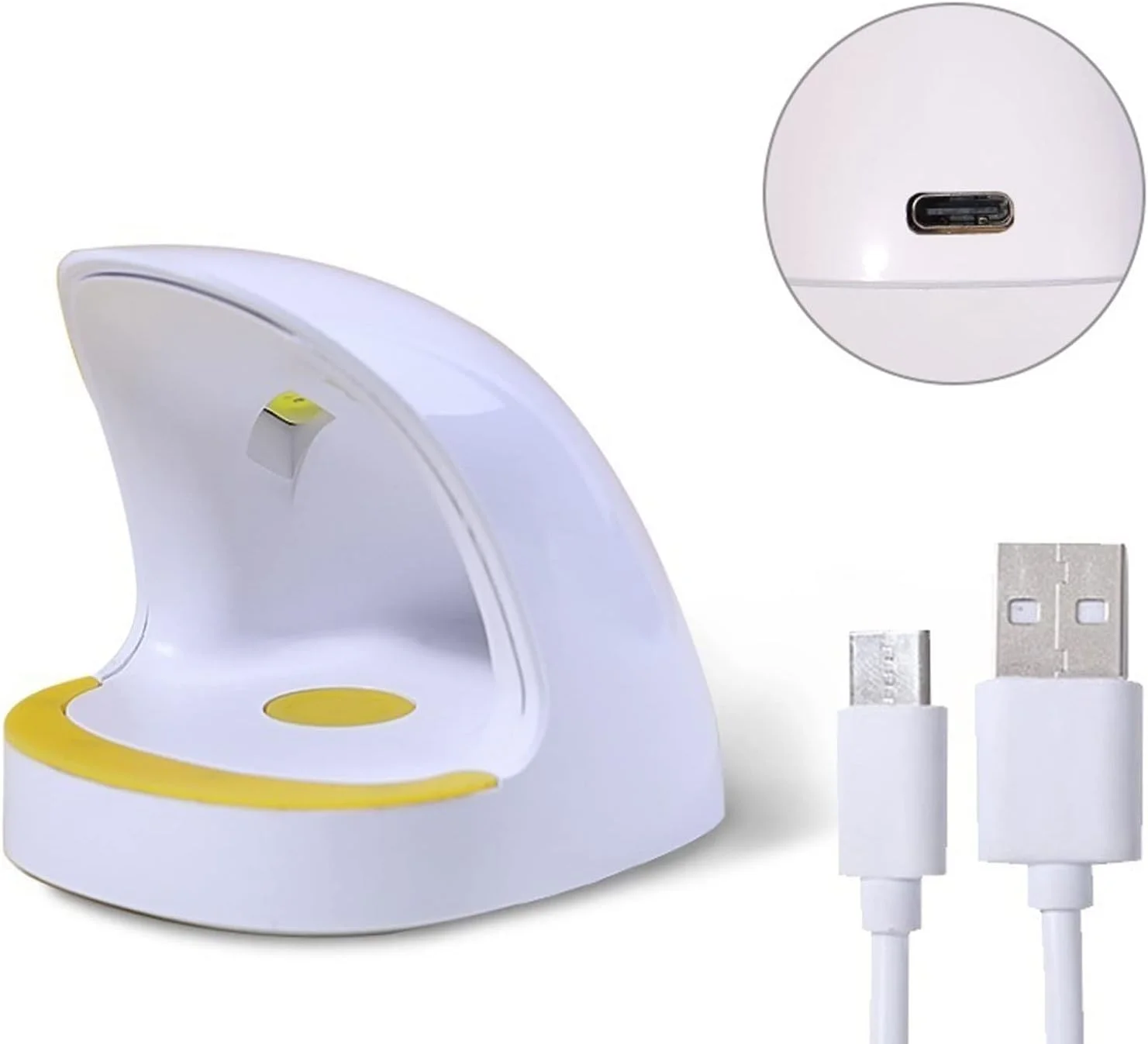 چراغ ناخن، چراغ LED کوچک قابل حمل 6 واتی USB برای خشک کردن سریع انگشتان، مناسب برای خشک کردن ژل
