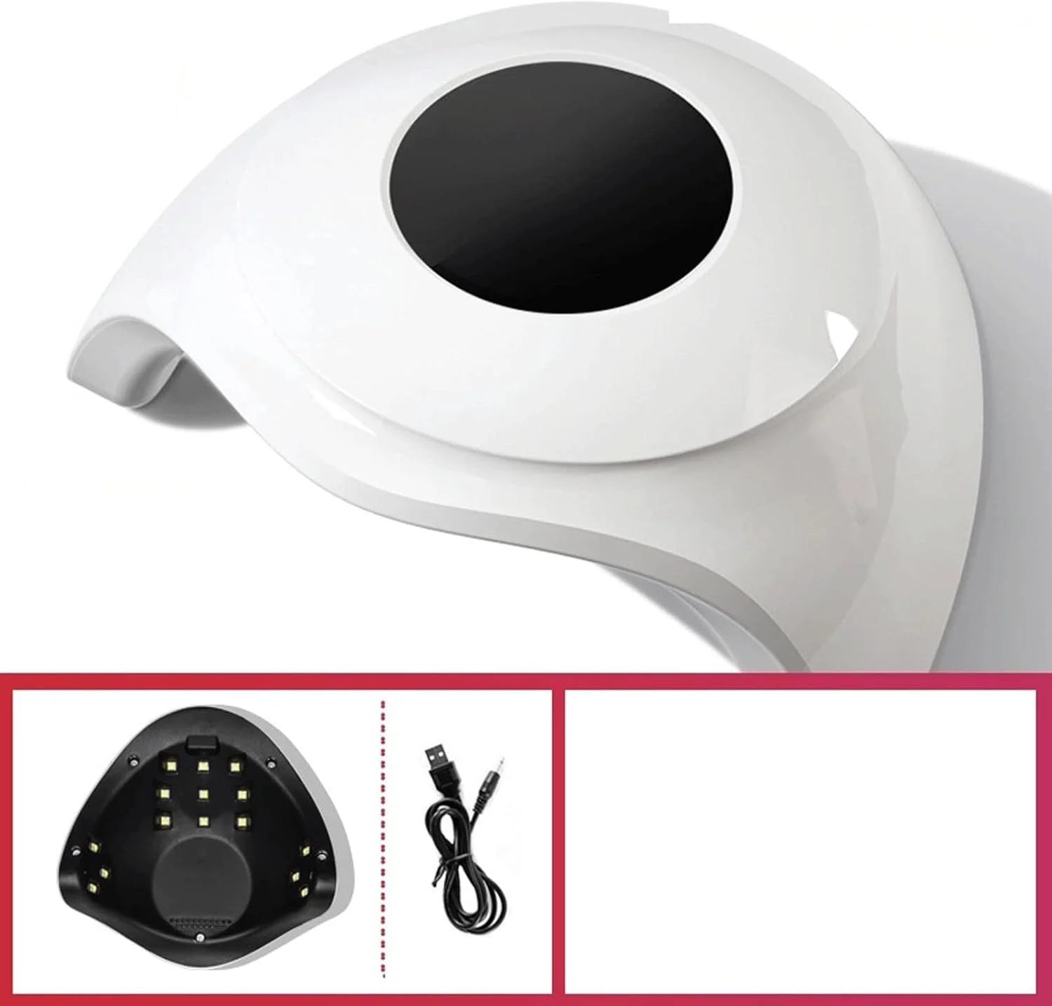 دستگاه خشک کن لاک ناخن، دستگاه لاک خشک کن اتوماتیک، دستگاه خشک کن LED، دستگاه لاک خشک کن دوگانه