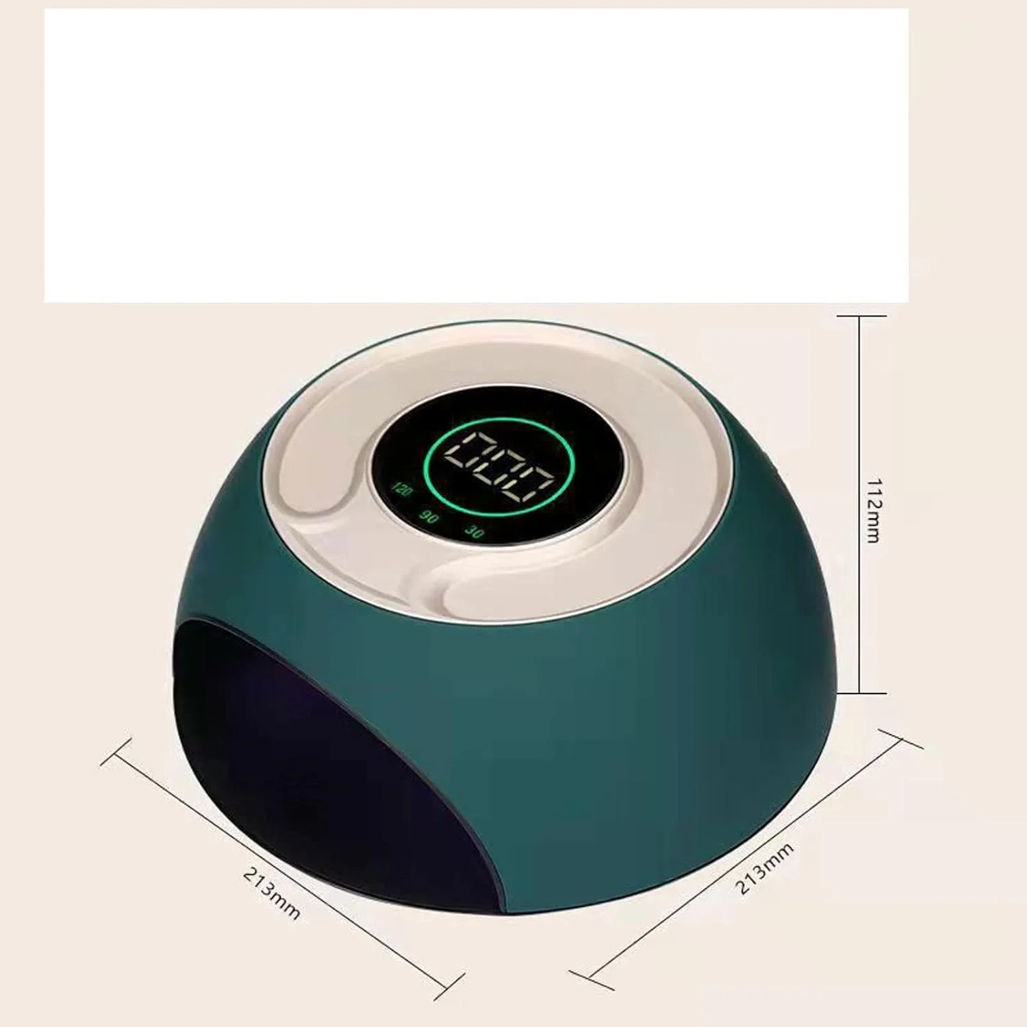 دستگاه خشک کن لاک ناخن LED، مناسب برای خشک کردن لاک ژل با حسگر حرکتی، دستگاه حرفه ای برای مانیکور