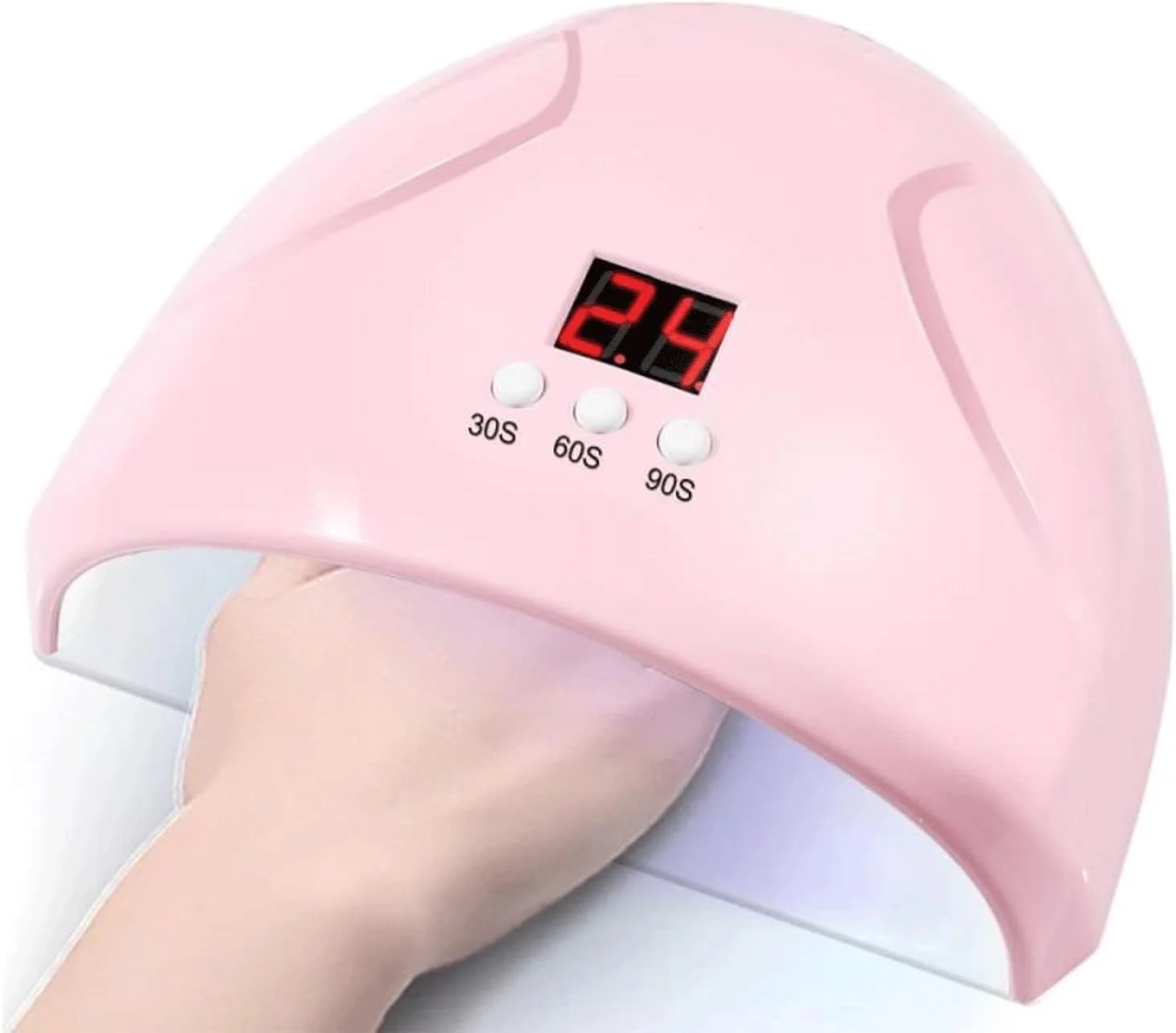 دستگاه خشک کن لاک ناخن 36 وات، قابل حمل، LED، لوازم جانبی ناخن (رنگ: 1)