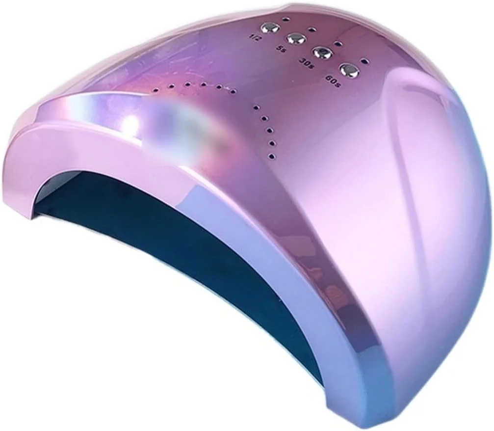 دستگاه خشک کن لاک ناخن LED مدل 48 وات با 30 لامپ DS برای خشک کردن لاک ژل، تایمر 5/30/60 ثانیه (رنگ: تک رنگ)