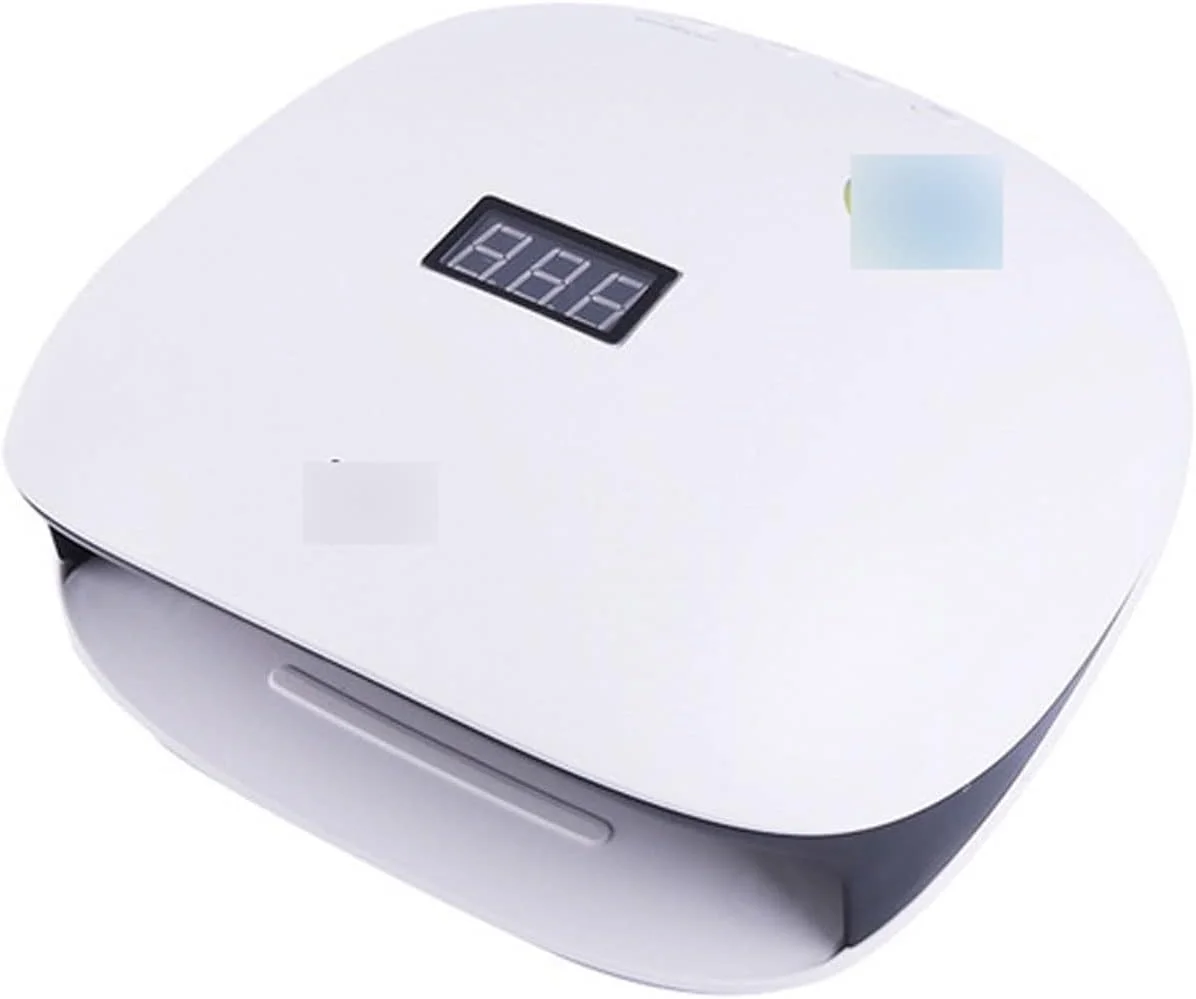 دستگاه خشک کن لاک ناخن، چراغ LED چهار سرعته برای خشک کردن انواع لاک ژل، دارای سنسور خودکار، ابزار مانیکور و پدیکور