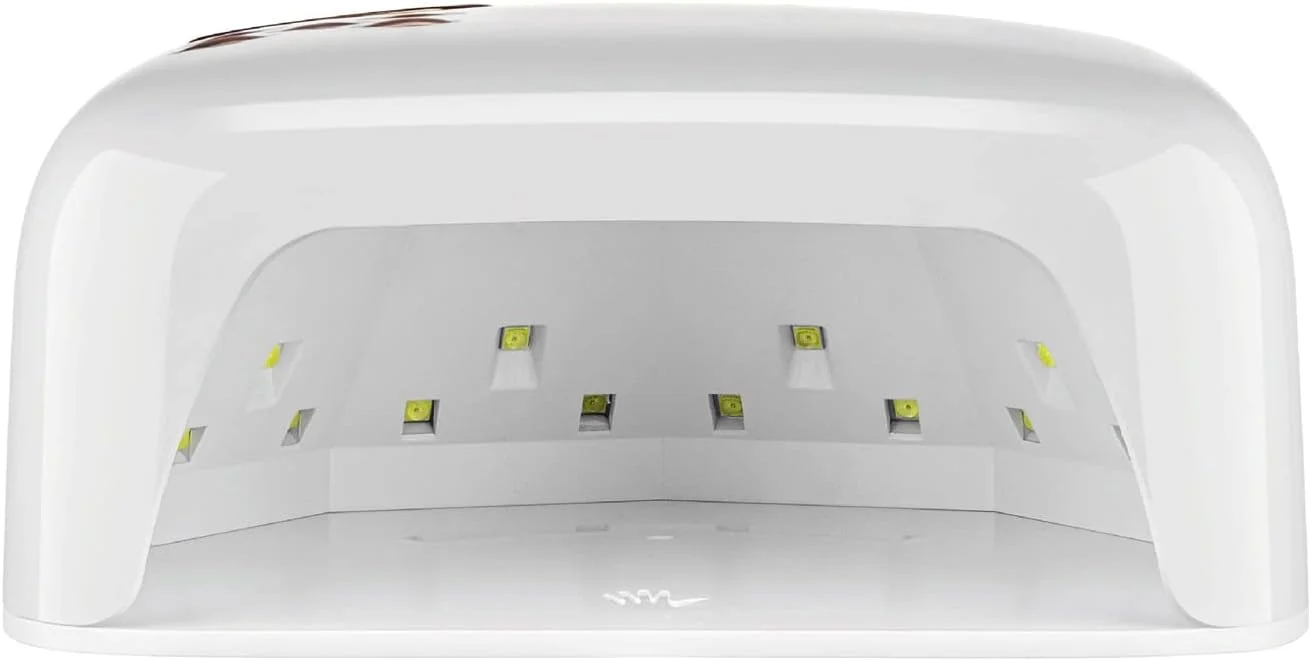 دستگاه خشک کن لاک ناخن، 36 لامپ بزرگ با قابلیت شارژ، 72 وات، دستگاه مانیکور LED بدون سیم (رنگ: 1)