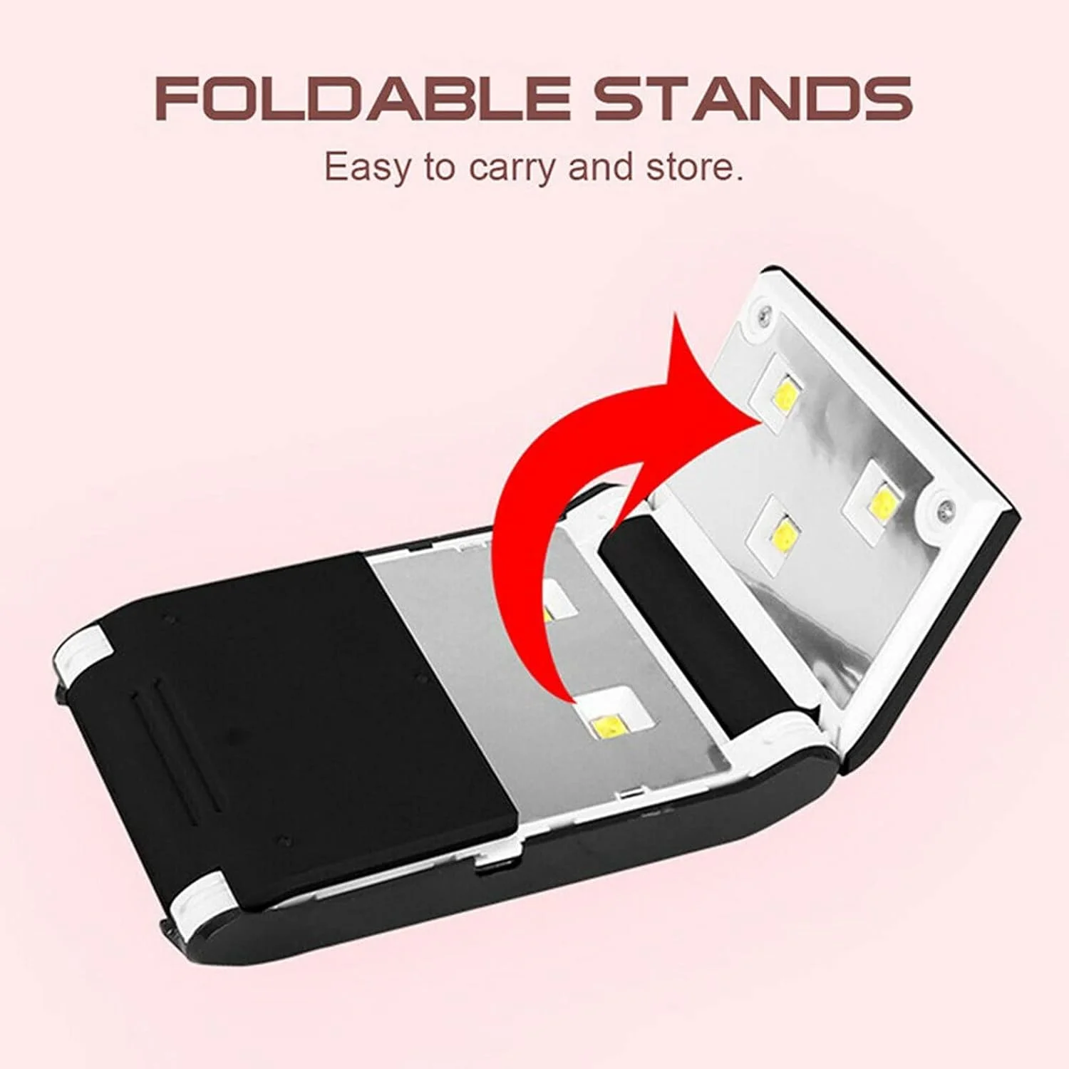 دستگاه خشک کن لاک ناخن، مینی ال ای دی قابل حمل با کابل USB، مناسب برای استفاده خانگی، ابزار مانیکور (رنگ: سبز)