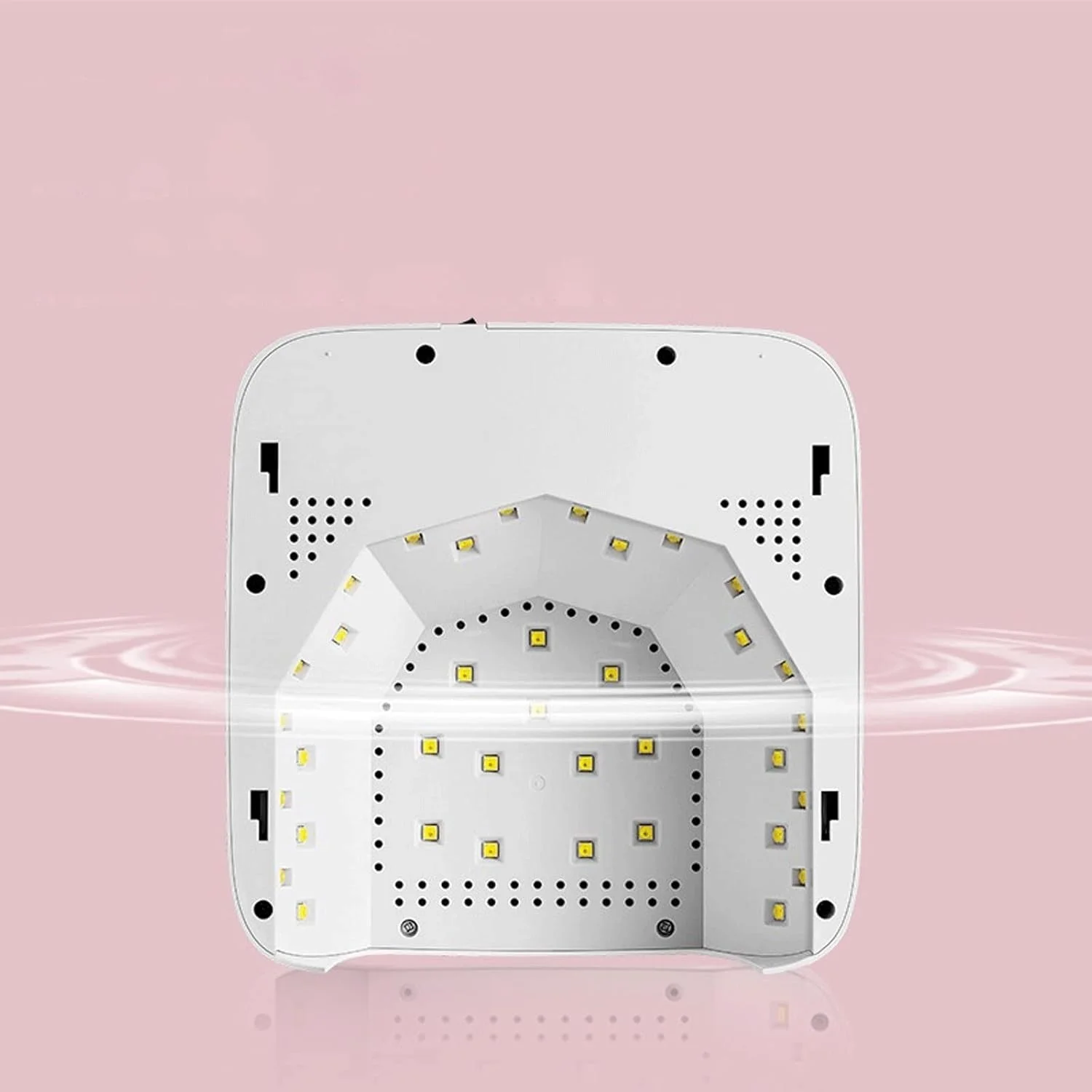 دستگاه خشک کن لاک ناخن، 36 لامپ بزرگ با قابلیت شارژ، 72 وات، دستگاه مانیکور LED بدون سیم (رنگ: 1)