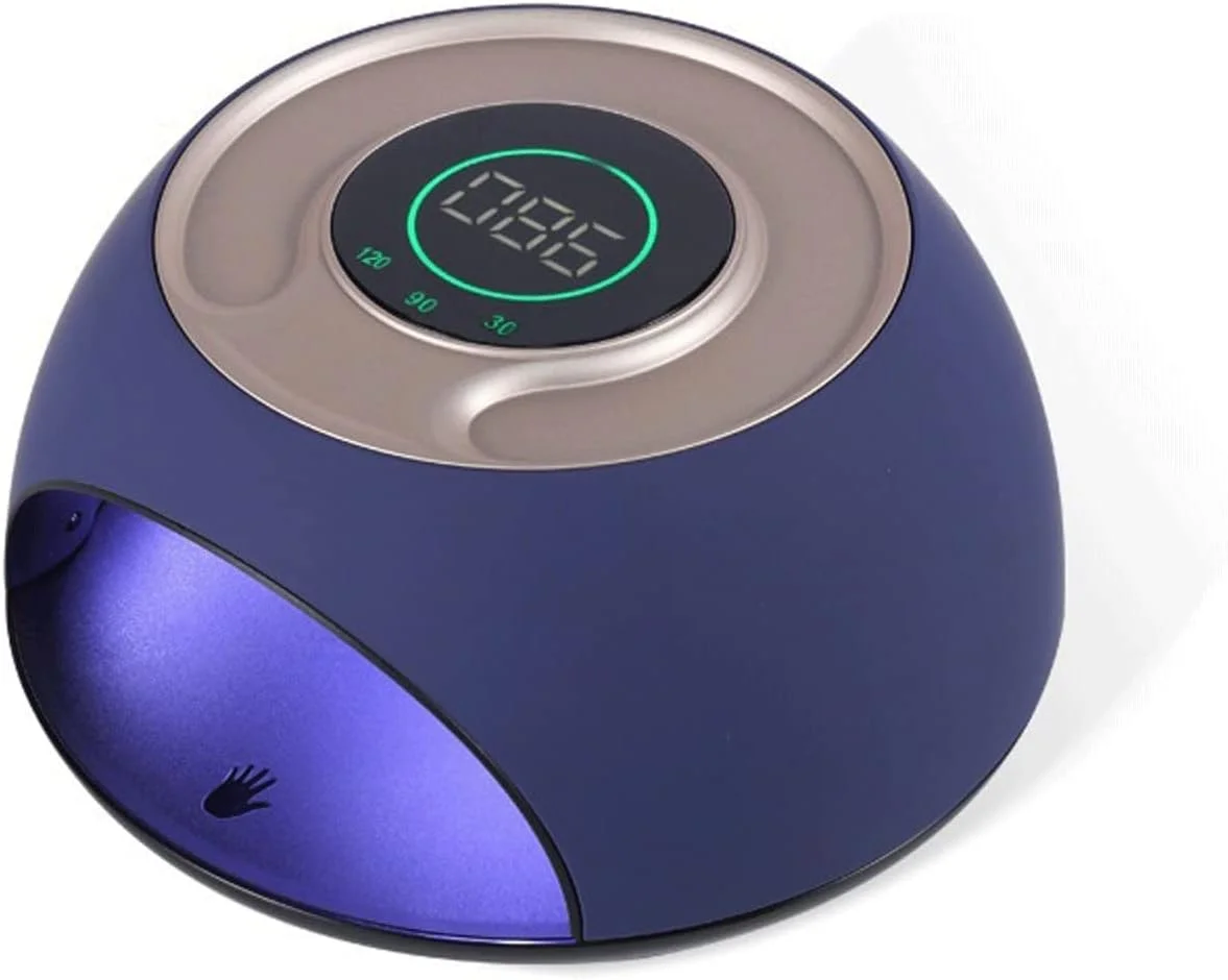 دستگاه خشک کن لاک ناخن، خشک کن هوشمند ناخن با القای قوی، 120 وات، دارای 42 لامپ LED برای خشک کردن و سخت کردن لاک ژل
