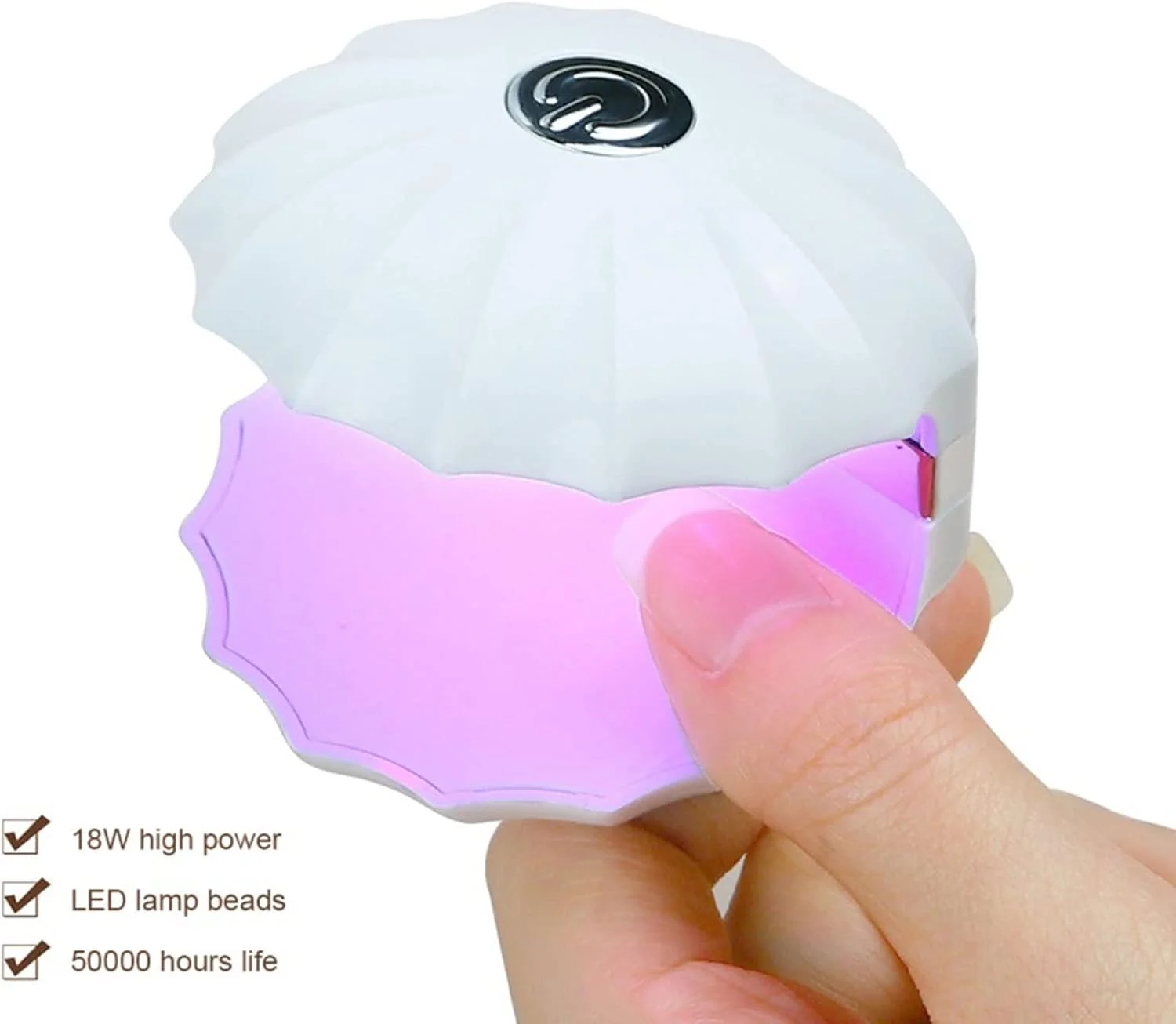 دستگاه خشک کن لاک ناخن، دستگاه کوچک قابل حمل برای خشک کردن سریع لاک ژل