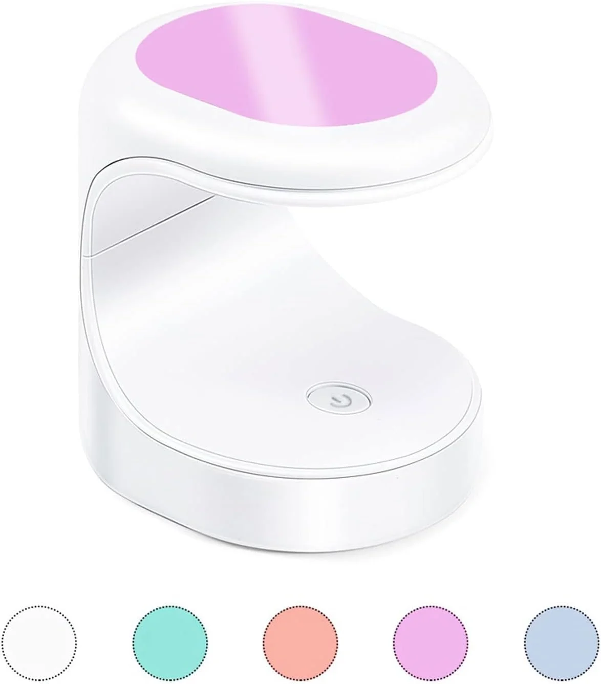 چراغ ناخن، چراغ خشک کن ناخن LED، خشک کن کوچک قابل حمل ناخن با کابل USB، مناسب برای مسافرت و استفاده در منزل (رنگ: 5)