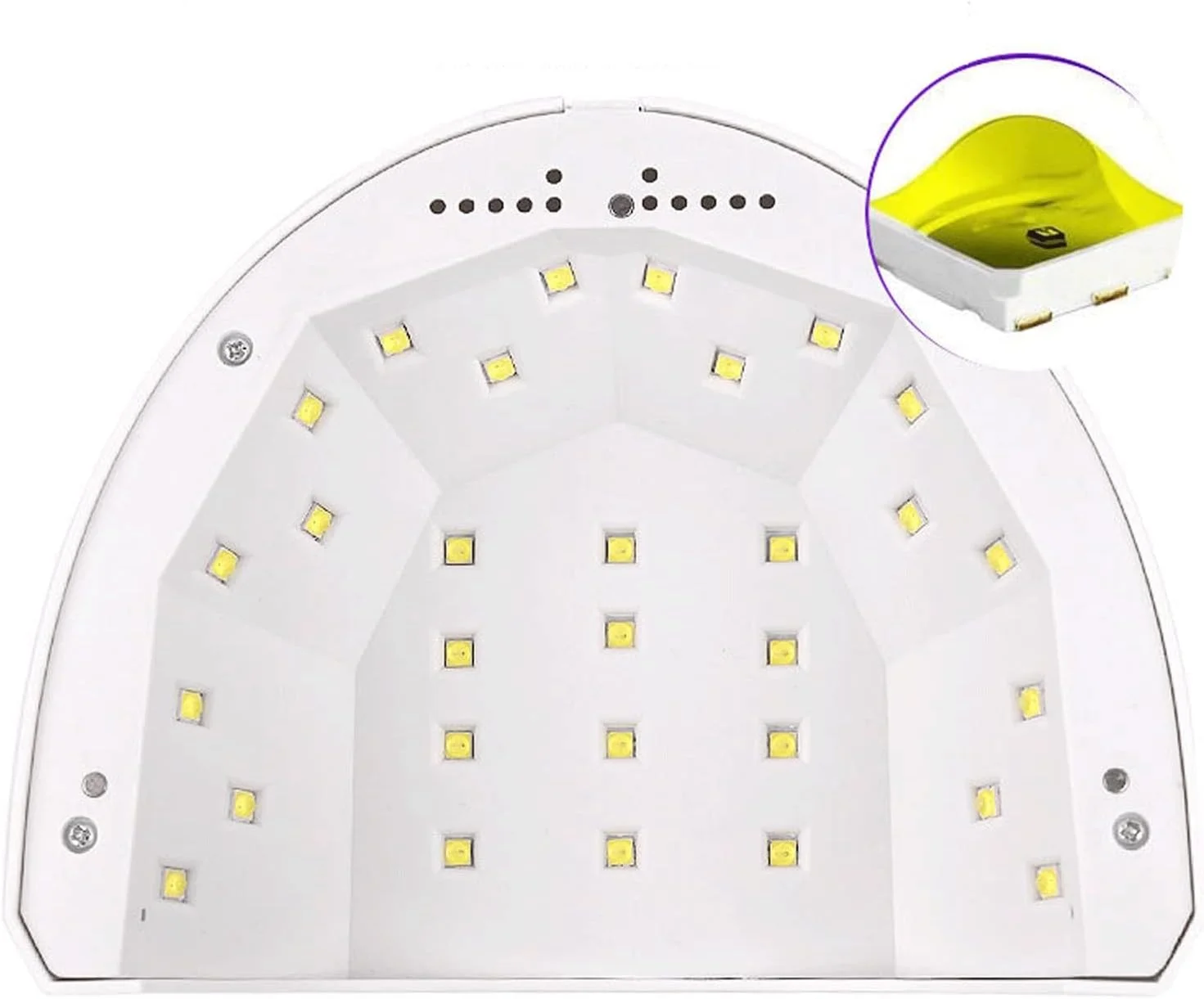 دستگاه خشک کن لاک ناخن LED با توان 48 وات، خشک کننده سریع لاک ژل دستگاه خشک کن لاک ناخن LED با توان 48 وات، خشک کننده سریع لاک ژل
