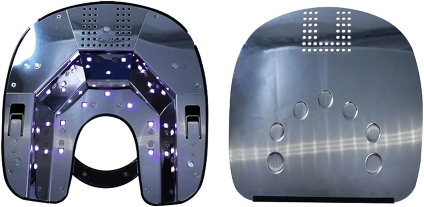 دستگاه خشک کن لاک ناخن LED بی سیم، دستگاه LED قابل شارژ با باتری لیتیومی، دستگاه خشک کن حرفه ای 48 وات با پورت USB برای خشک کردن ژل