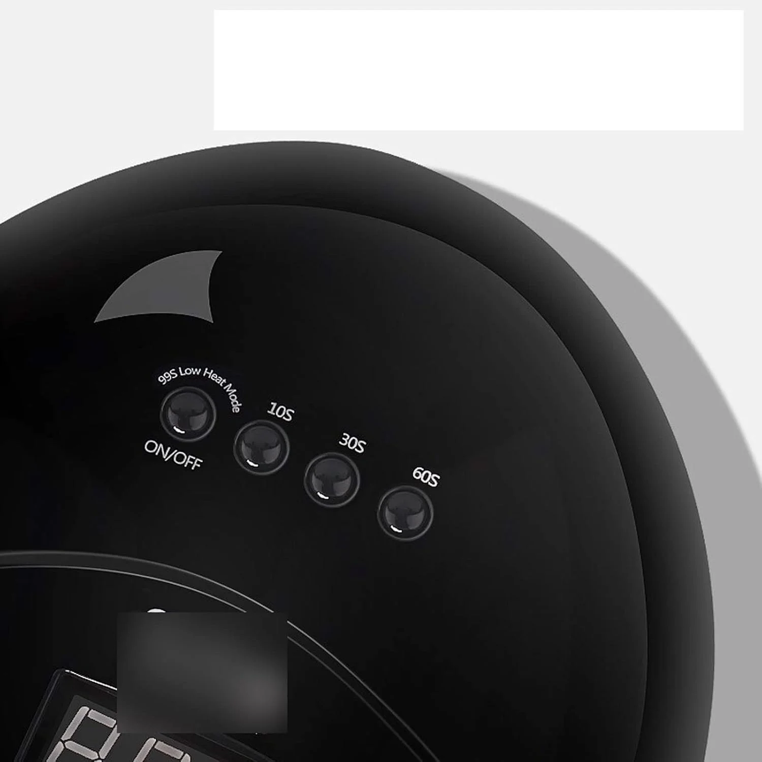 دستگاه خشک کن لاک ناخن LED 48 وات مناسب مانیکور، دارای 30 لامپ LED، خشک کننده لاک ژل، دارای 4 تایمر با نمایشگر LCD، ابزار ناخن