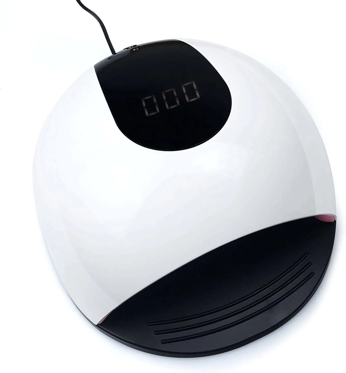 دستگاه خشک کن لاک ناخن حرفه ای 80 وات LED، منبع نور دوگانه، مناسب برای مانیکور و طراحی ناخن با ژل