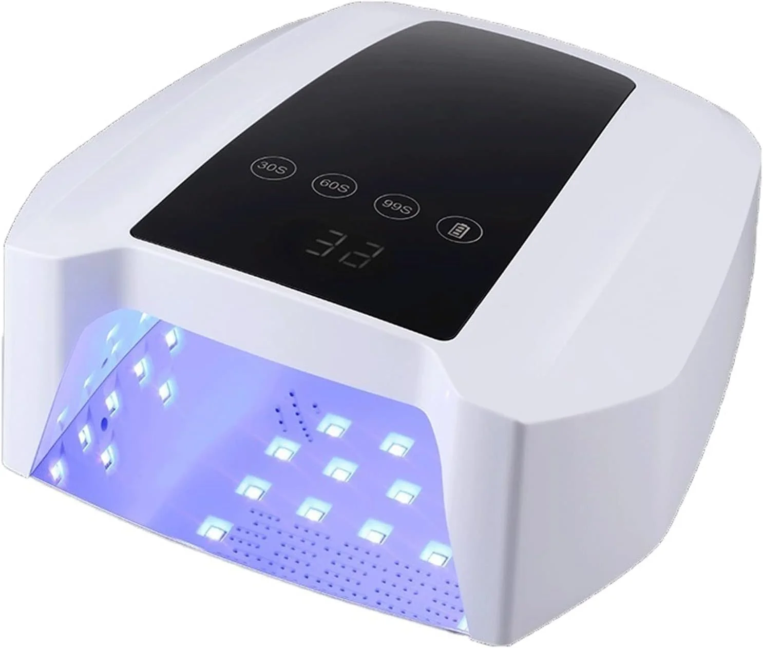 چراغ ناخن، چراغ ناخن شارژی LED، خشک کن ژل لاک ناخن، چراغ کیورینگ بی سیم LED