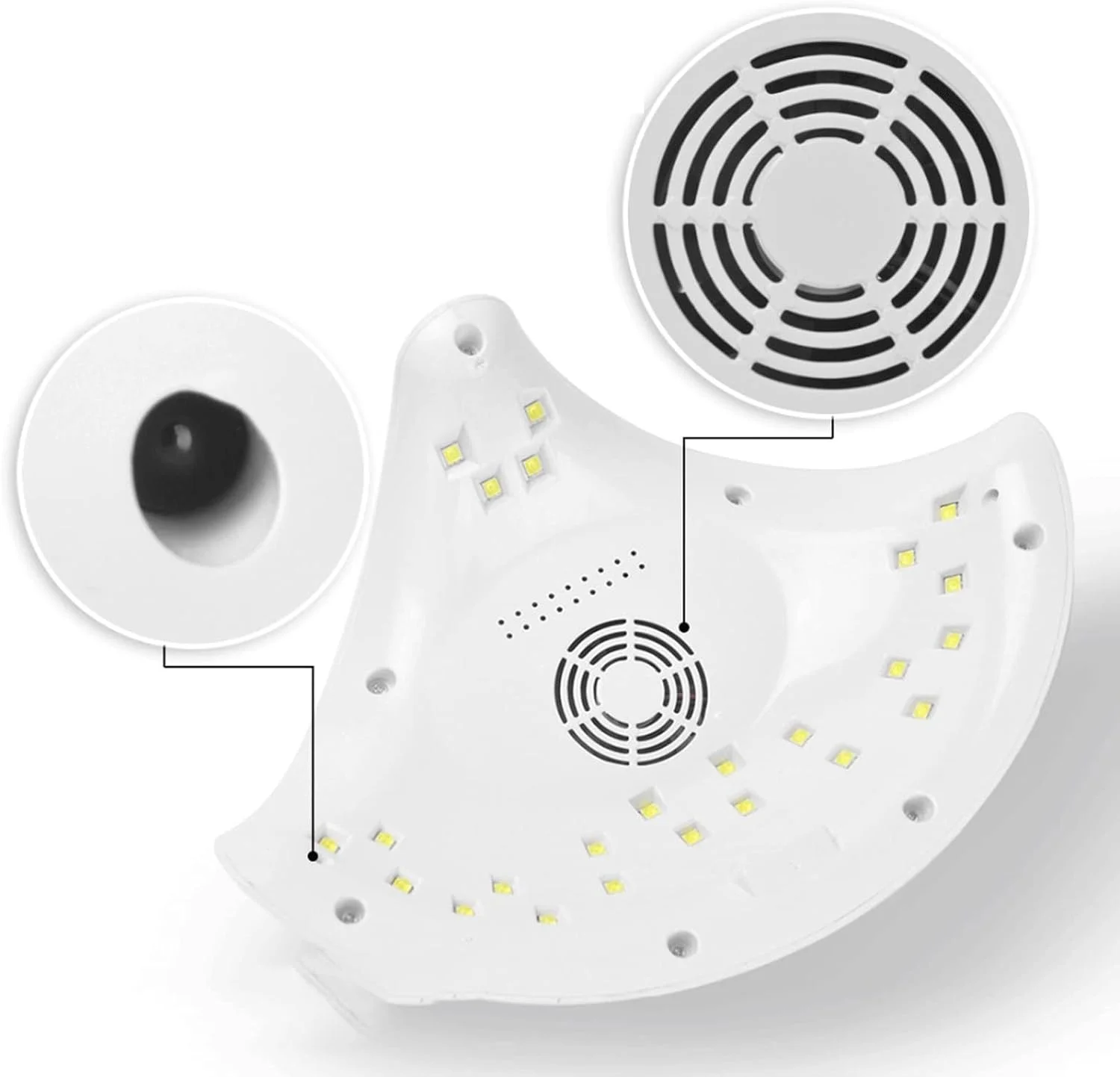 دستگاه خشک کن ناخن، دستگاه لاک خشک کن، دستگاه خشک کن لاک ژل، دستگاه مانیکور و پدیکور