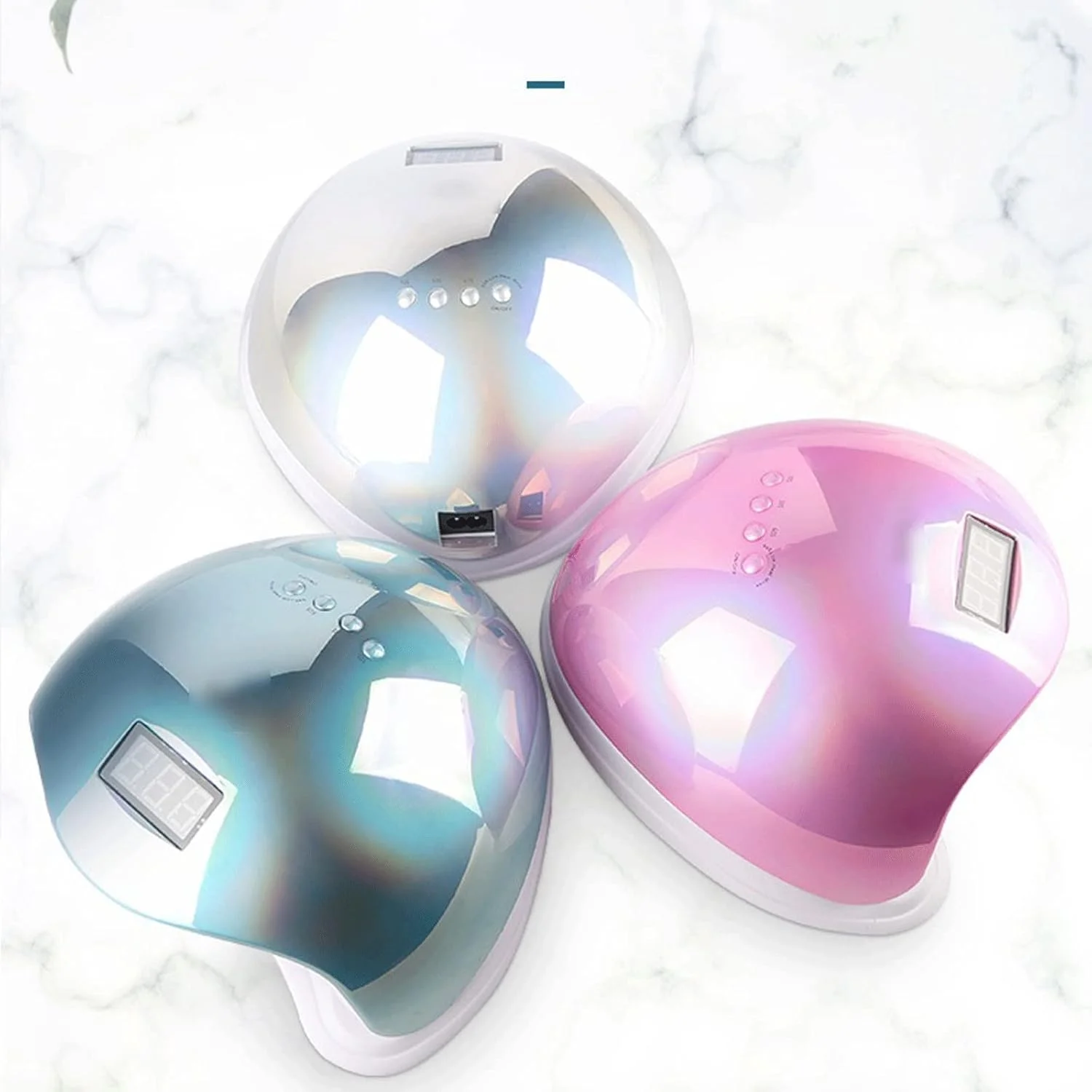 دستگاه خشک کن لاک ناخن، لامپ ناخن سه بعدی برای خشک کردن لاک ژل، ابزار طراحی ناخن (رنگ: 2)