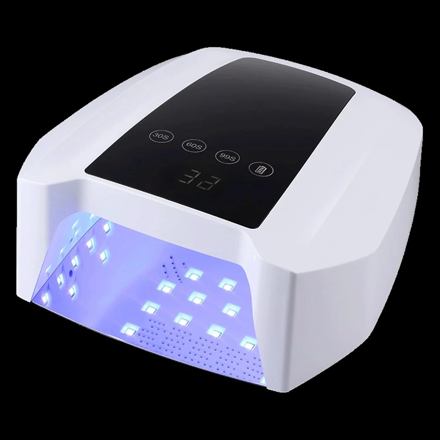 چراغ ناخن، چراغ ناخن شارژی LED، خشک کن ژل لاک ناخن، چراغ کیورینگ بی سیم LED