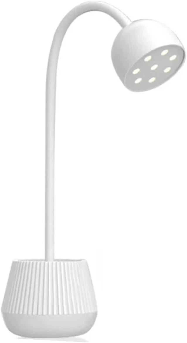چراغ ناخن، چراغ LED برای خشک کردن سریع لاک ناخن، کوچک و قابل حمل، مناسب برای منزل، مسافرت و خشک کردن لاک ژل