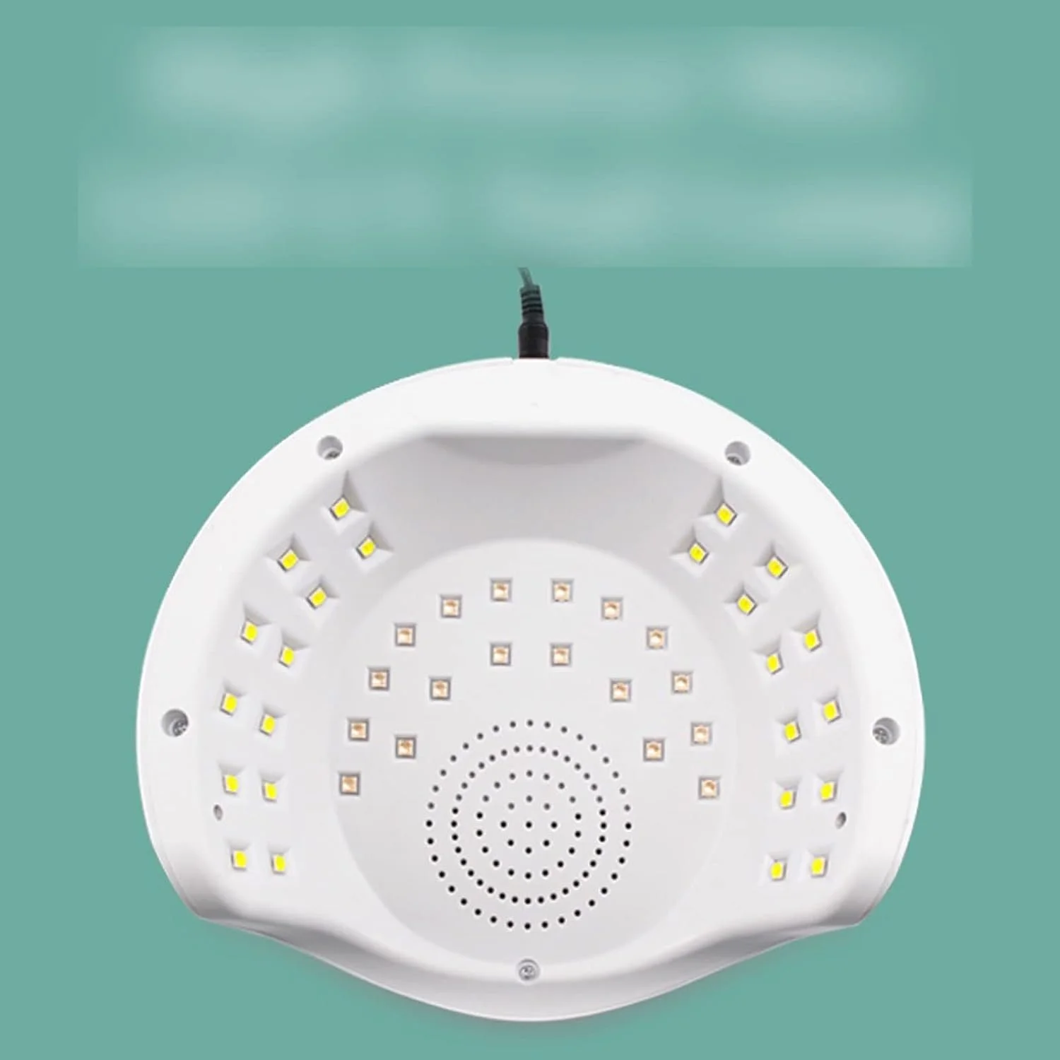 دستگاه خشک کن لاک ناخن، دستگاه LED با نور قرمز 98 واتی با قدرت بالا، مناسب برای خشک کردن سریع انواع لاک ژل