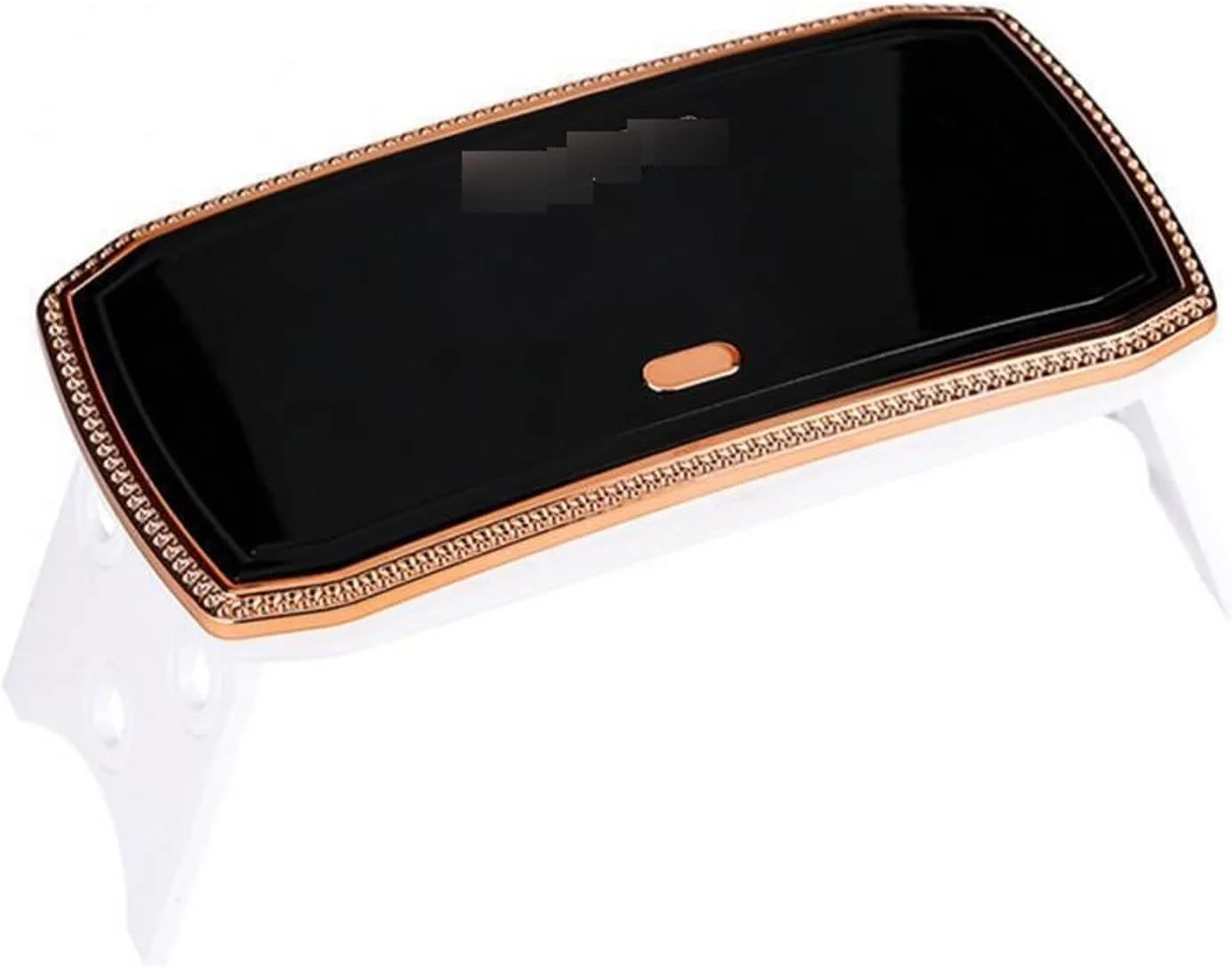 دستگاه خشک کن لاک ناخن 36 وات مینی، سفید صورتی، LED، رابط USB قابل حمل، بسیار مناسب برای ست مانیکور خانگی و طراحی ناخن (رنگ: Hortelé)