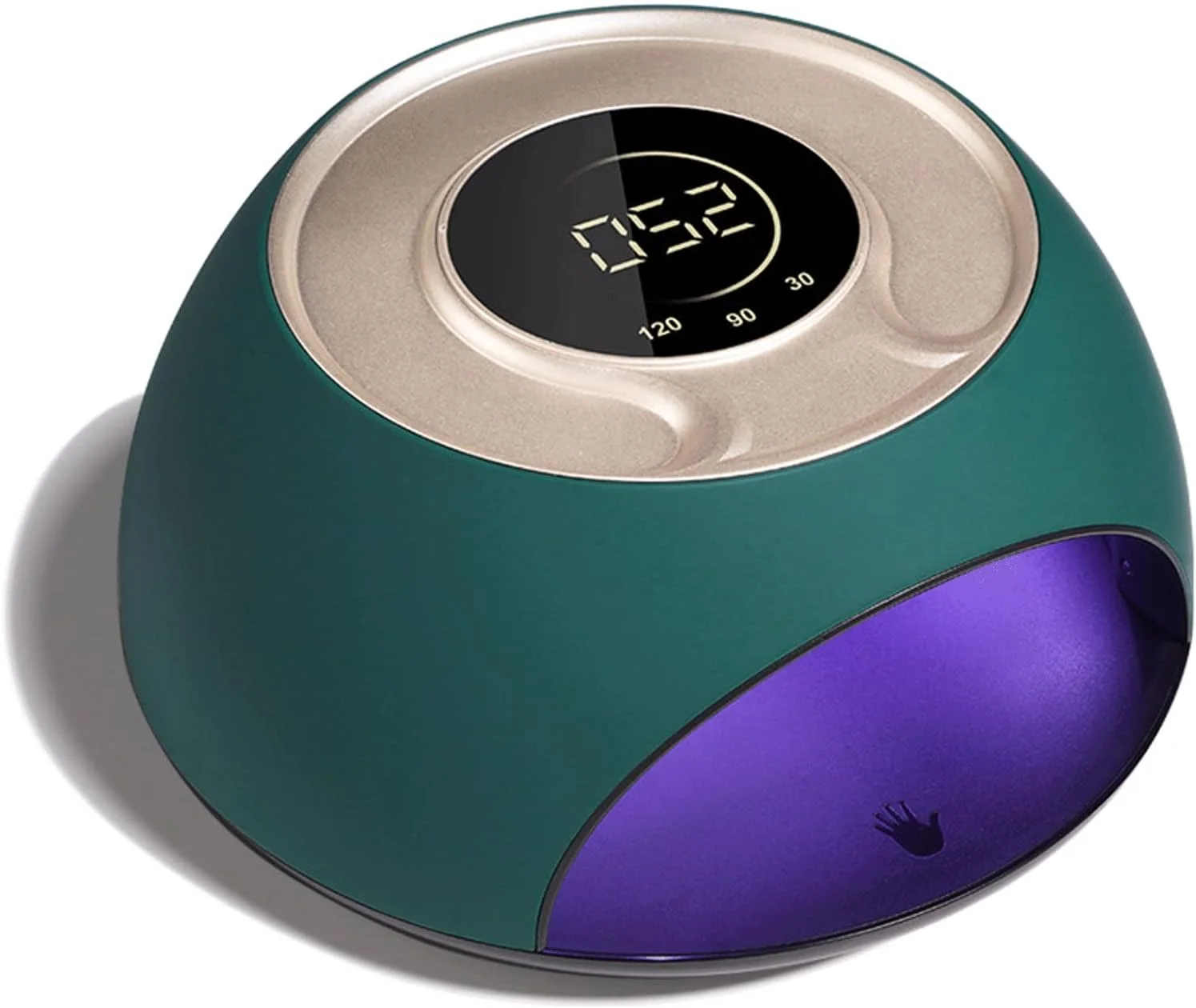 دستگاه خشک کن لاک ناخن، 168 وات، دستگاه خشک کن حرفه ای LED، دستگاه پخت هوشمند ژل ناخن (رنگ: 1)