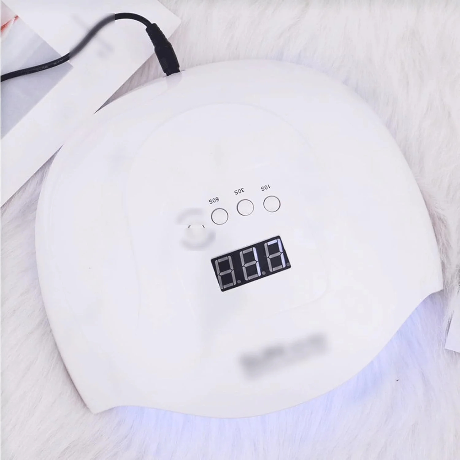 دستگاه خشک کن لاک ناخن، لامپ خشک کن لاک ناخن با سنسور حرکتی و صفحه نمایش LCD، ابزار خشک کن سریع ناخن