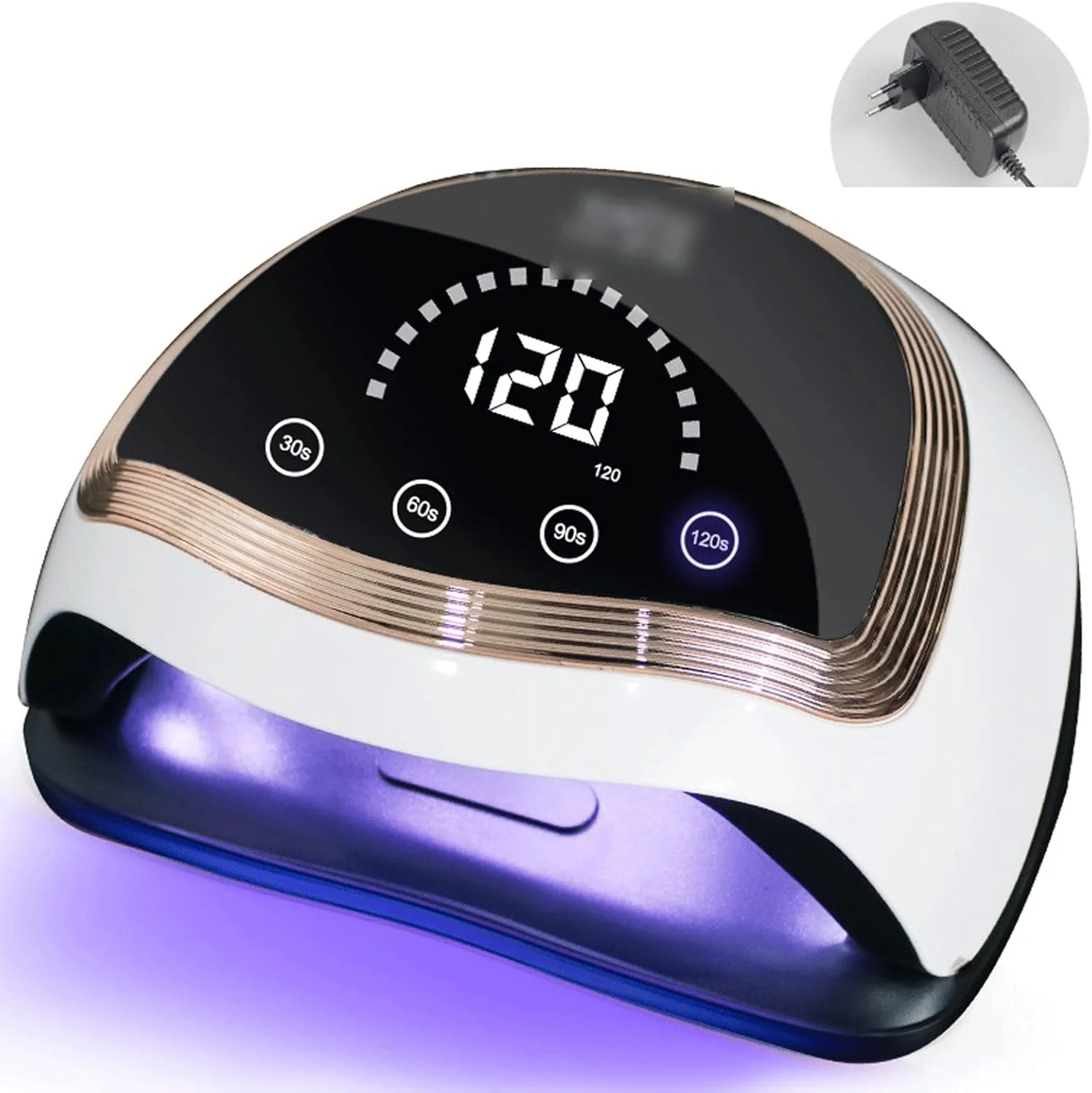 دستگاه خشک کن لاک ناخن، دستگاه خشک کن لاک ژل با سنسور هوشمند، مناسب برای استفاده در تجهیزات طراحی ناخن