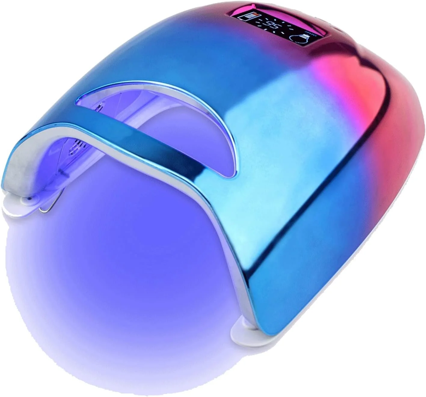 چراغ ناخن، چراغ قابل شارژ 48 واتی، فر ناخن بی سیم، خشک کن ژل ناخن، چراغ ال ای دی بی سیم