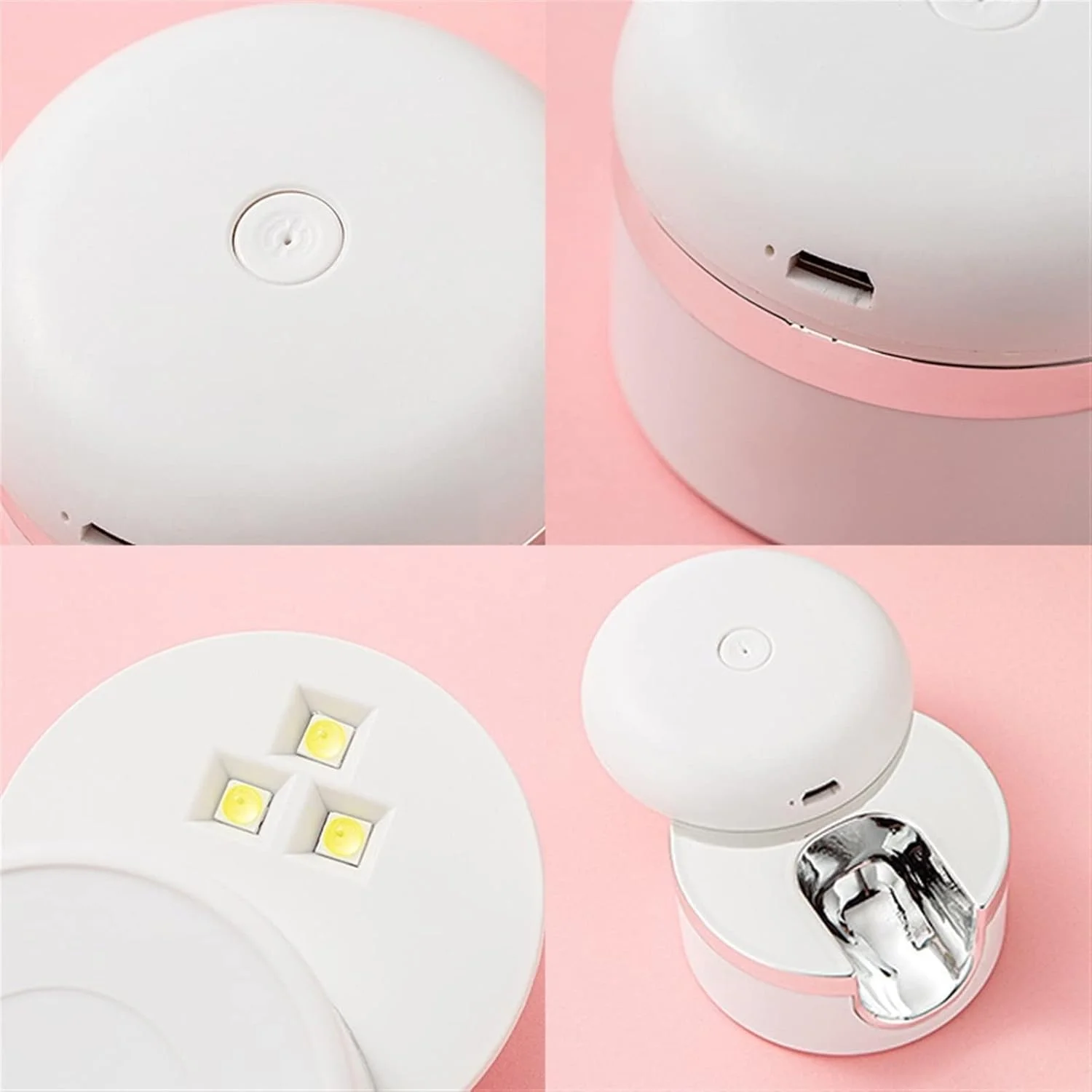 چراغ ناخن، چراغ LED کوچک برای ناخن ها، چراغ خشک کن قابل حمل ناخن برای مانیکور، خشک کننده سریع ناخن کوچک، چسب خشک کن لاک ژل USB چراغ ناخن، چراغ LED کوچک برای ناخن ها، چراغ خشک کن قابل حمل ناخن برای مانیکور، خشک کننده سریع ناخن کوچک، چسب خشک کن لاک ژل USB