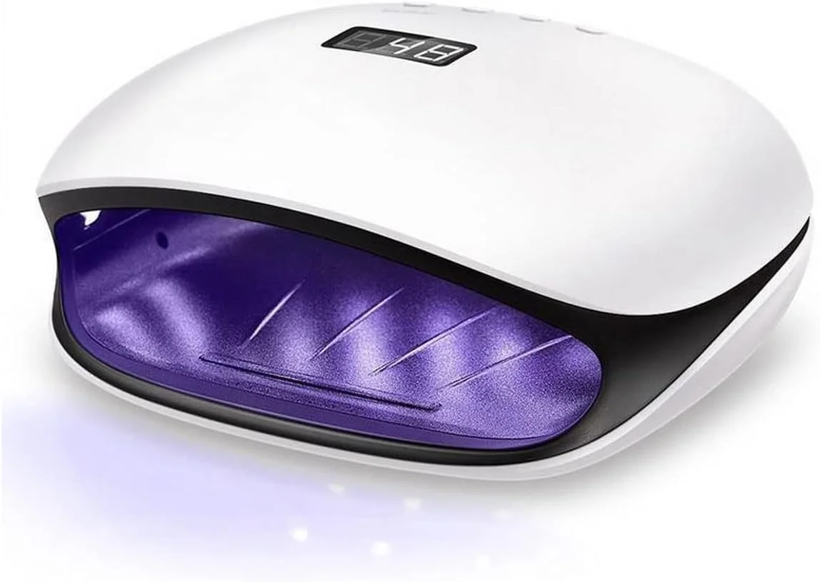 دستگاه خشک کن لاک ناخن LED با حسگر هوشمند، مناسب برای مانیکور و تجهیزات سالن (رنگ: Hortel)